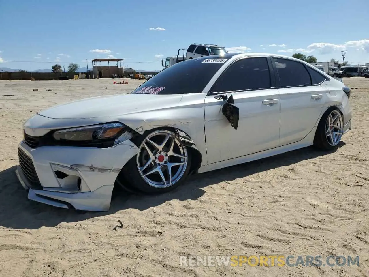 1 fotografías del automóvil dañado 2HGFE2F55NH552415 HONDA CIVIC 2022