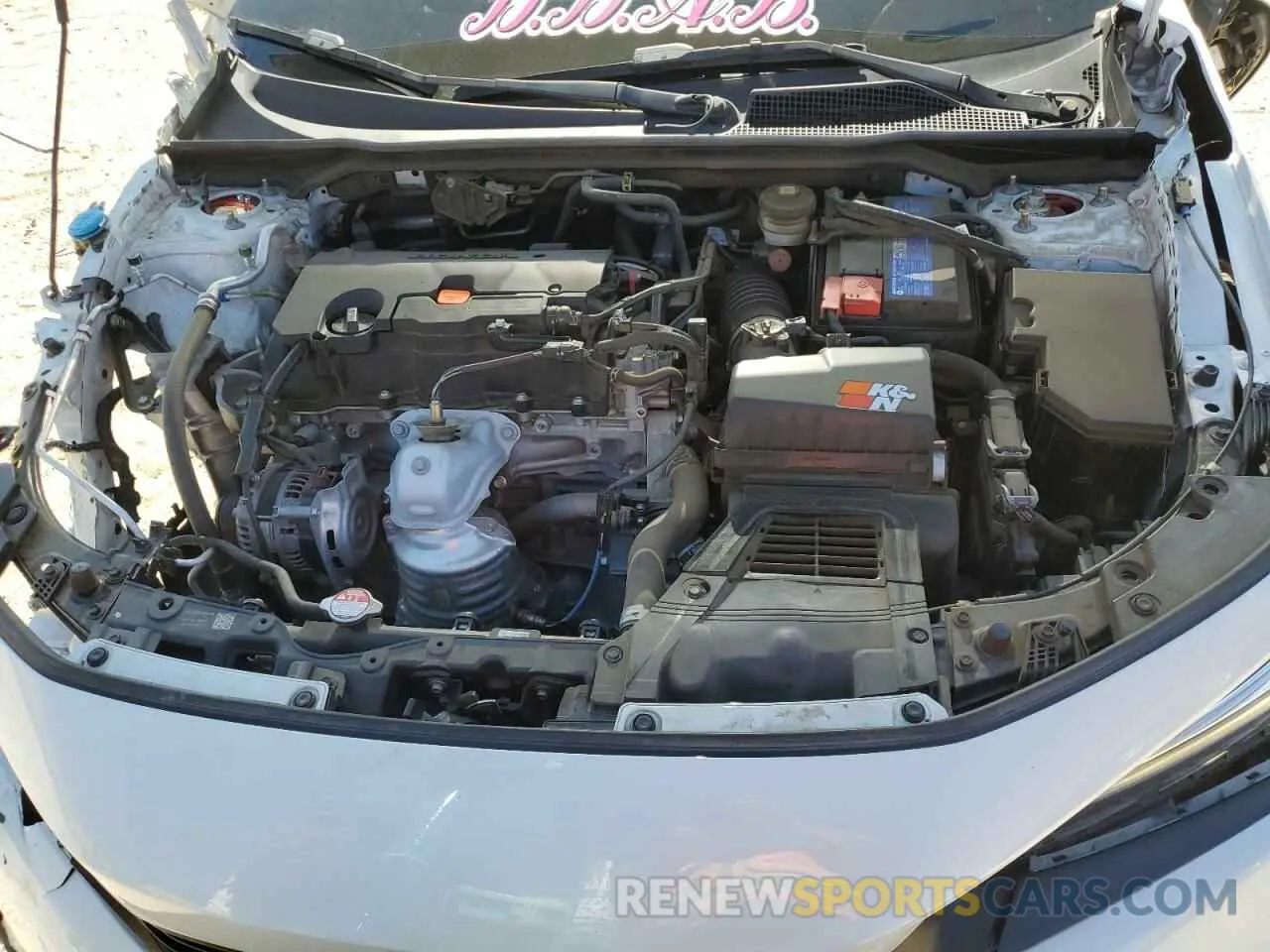 11 fotografías del automóvil dañado 2HGFE2F55NH552415 HONDA CIVIC 2022