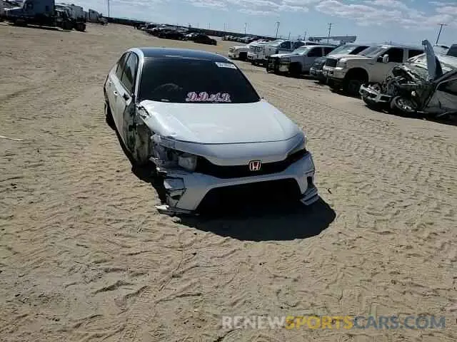 13 fotografías del automóvil dañado 2HGFE2F55NH552415 HONDA CIVIC 2022
