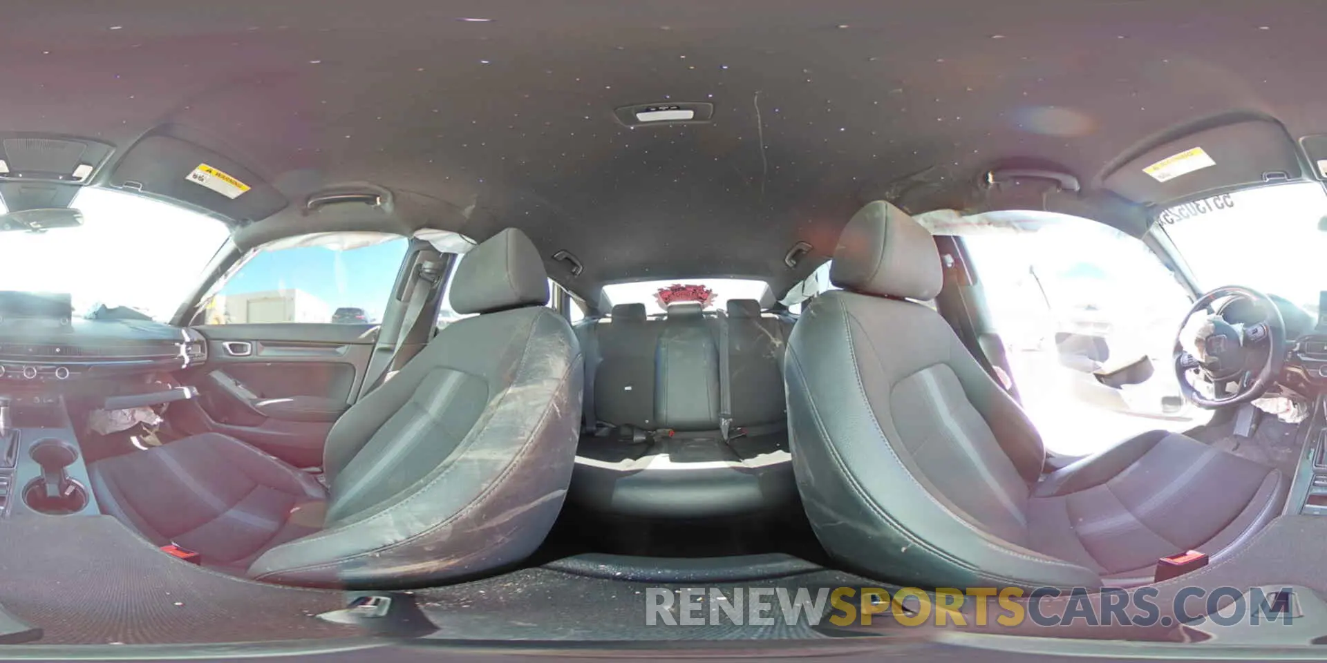 14 fotografías del automóvil dañado 2HGFE2F55NH552415 HONDA CIVIC 2022