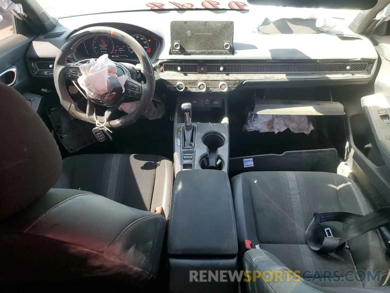 8 fotografías del automóvil dañado 2HGFE2F55NH552415 HONDA CIVIC 2022