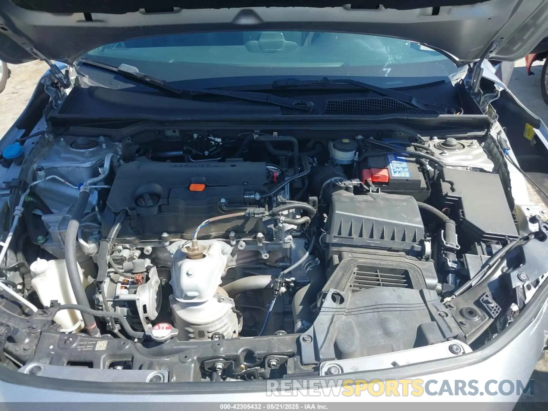 10 fotografías del automóvil dañado 2HGFE2F55NH557825 HONDA CIVIC 2022