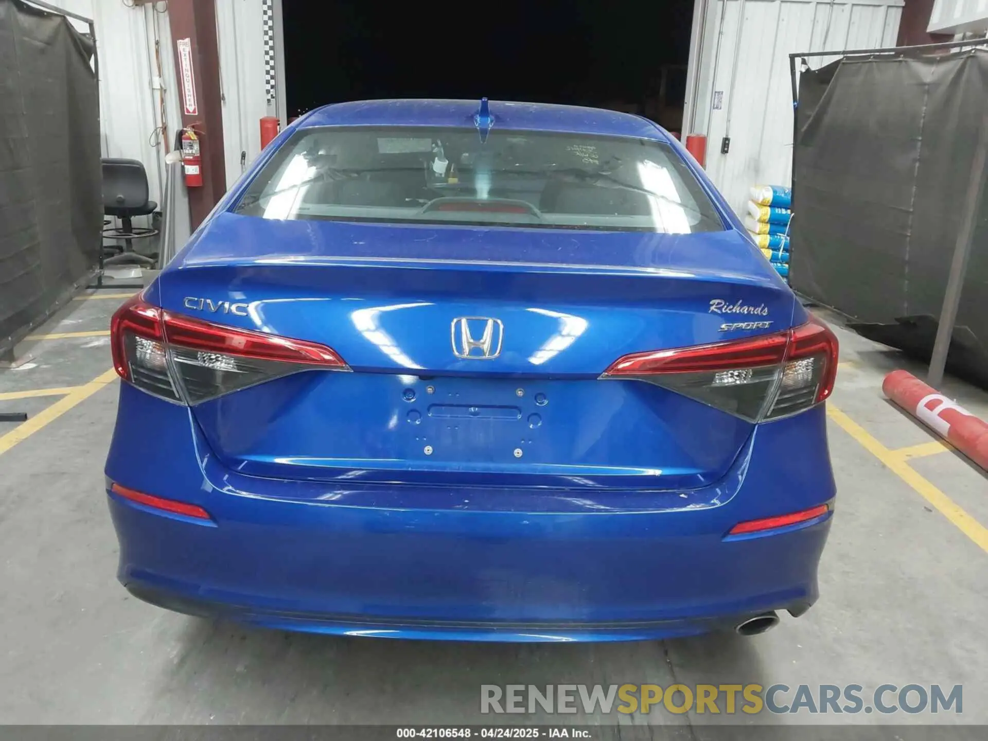 16 fotografías del automóvil dañado 2HGFE2F55NH571742 HONDA CIVIC 2022