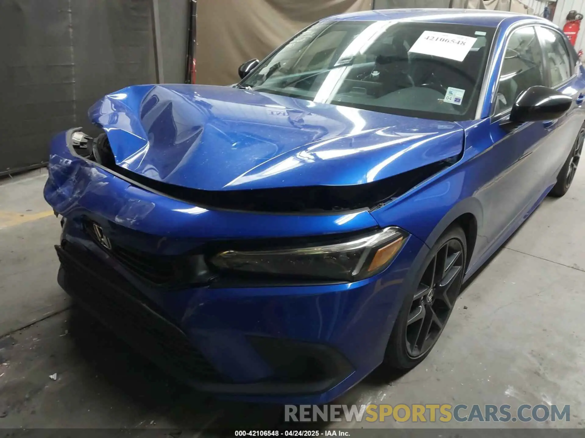6 fotografías del automóvil dañado 2HGFE2F55NH571742 HONDA CIVIC 2022