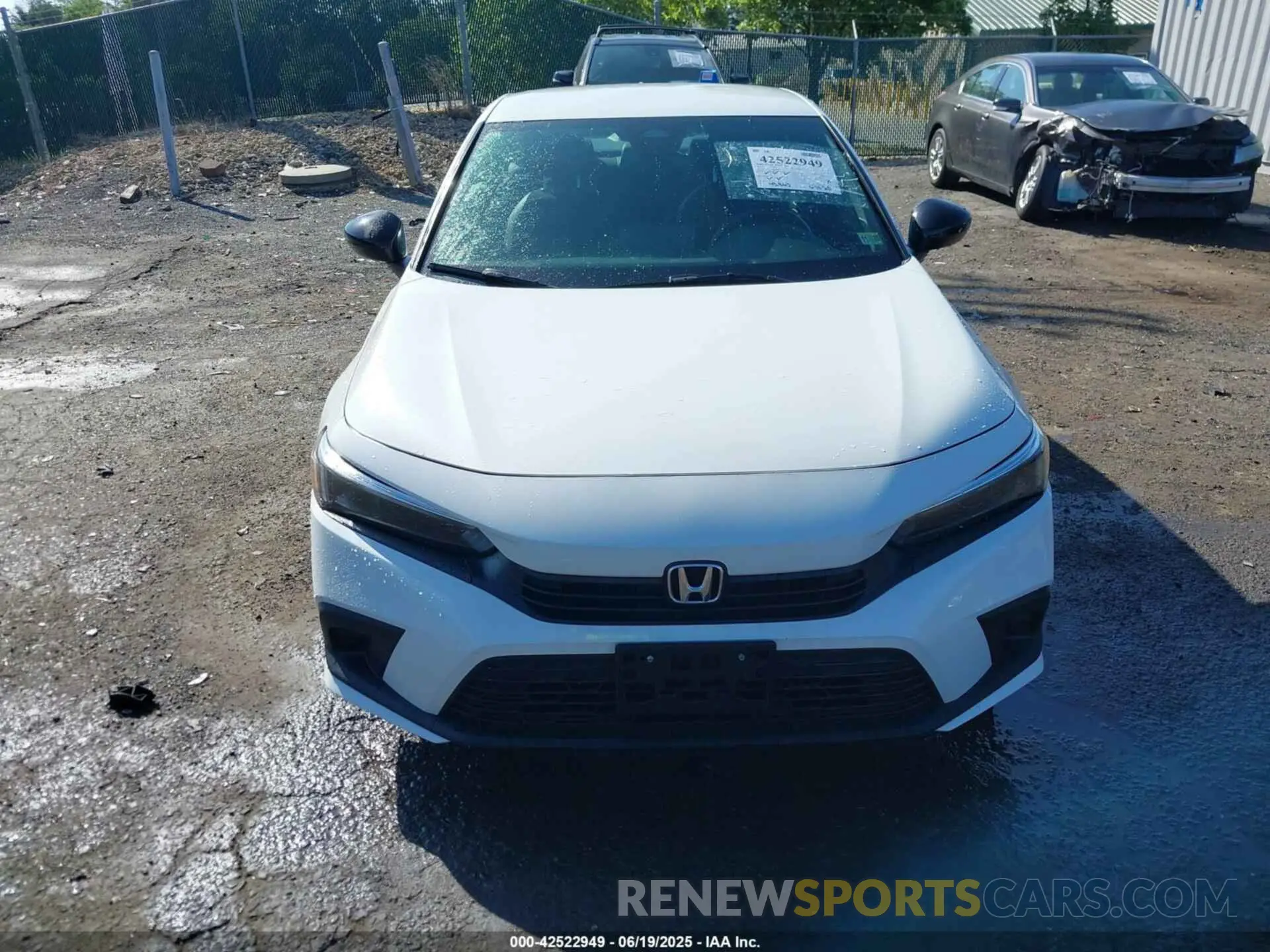 12 fotografías del automóvil dañado 2HGFE2F55NH586127 HONDA CIVIC 2022