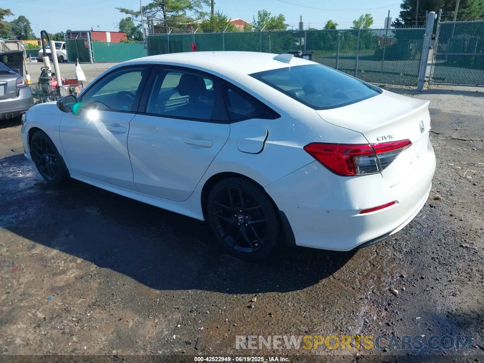 3 fotografías del automóvil dañado 2HGFE2F55NH586127 HONDA CIVIC 2022