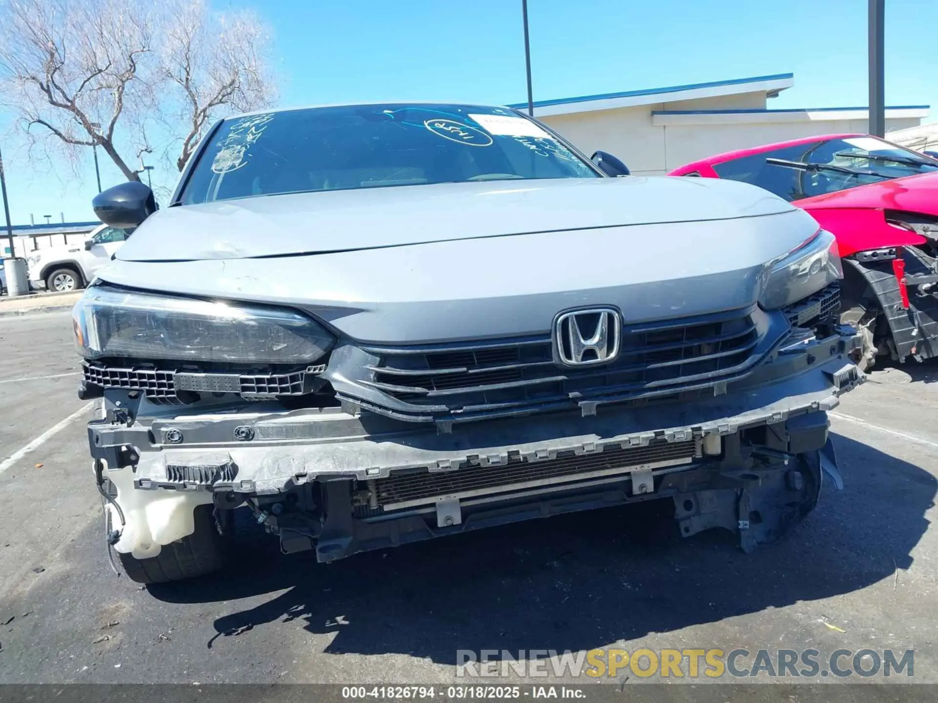 6 fotografías del automóvil dañado 2HGFE2F55NH604383 HONDA CIVIC 2022
