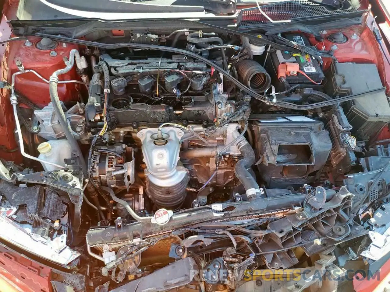12 fotografías del automóvil dañado 2HGFE2F56NH509699 HONDA CIVIC 2022