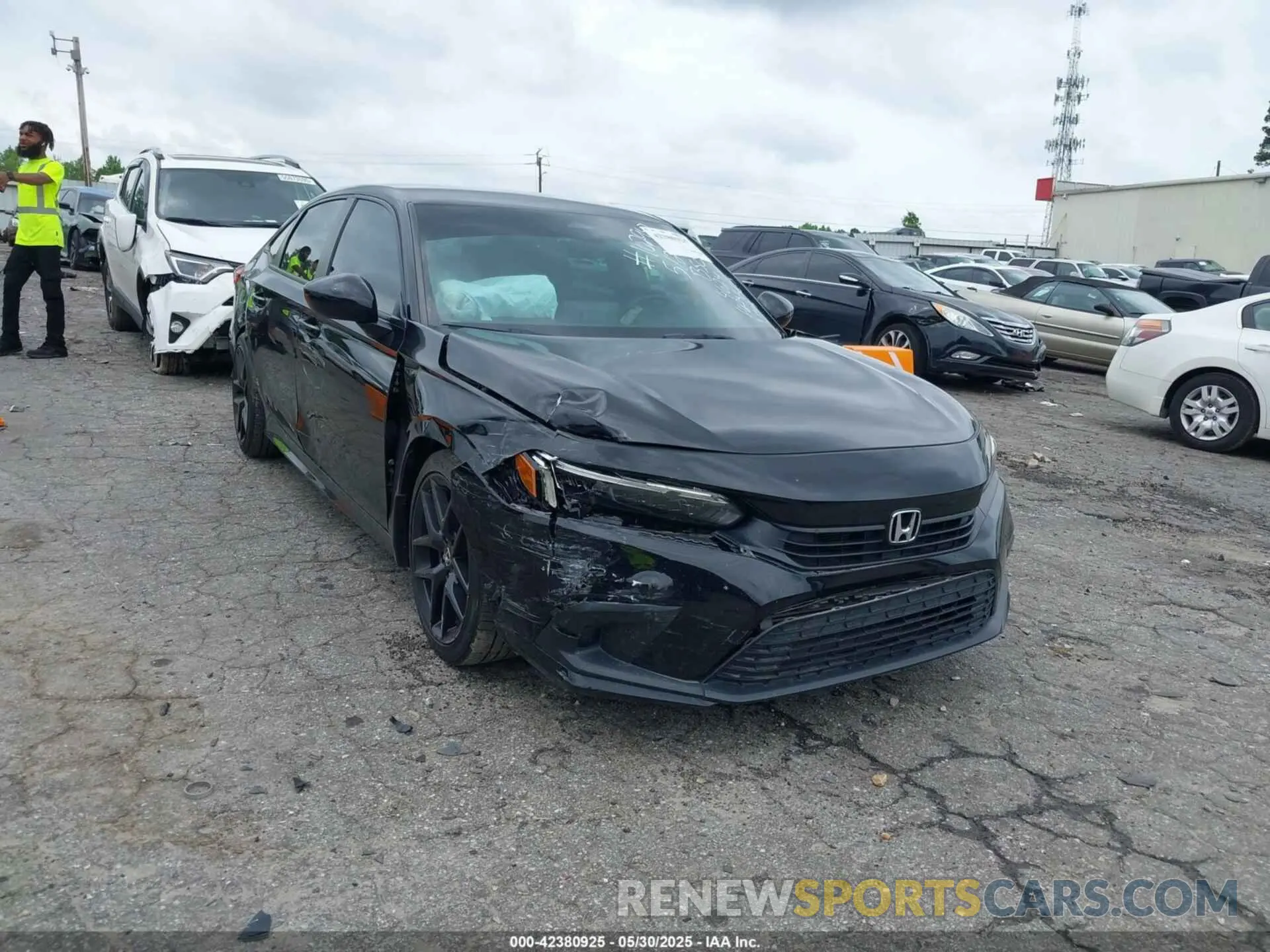 1 fotografías del automóvil dañado 2HGFE2F56NH524624 HONDA CIVIC 2022