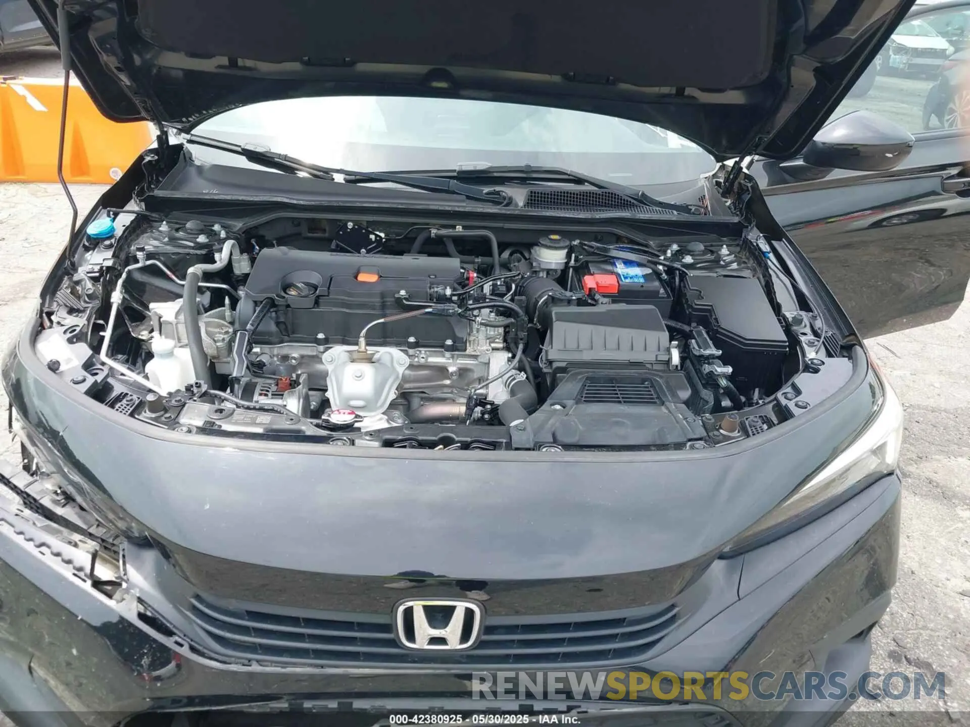 10 fotografías del automóvil dañado 2HGFE2F56NH524624 HONDA CIVIC 2022