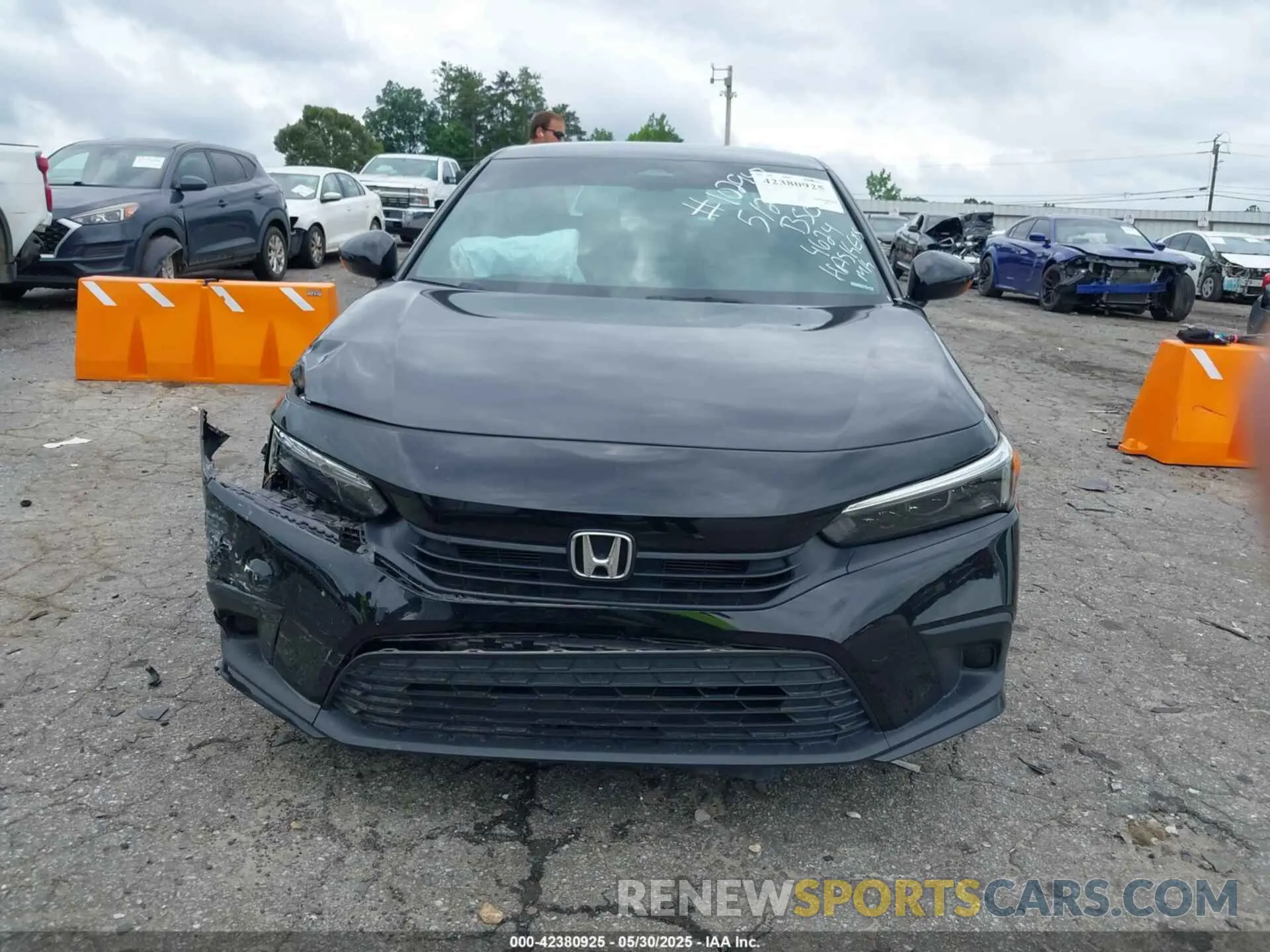 12 fotografías del automóvil dañado 2HGFE2F56NH524624 HONDA CIVIC 2022