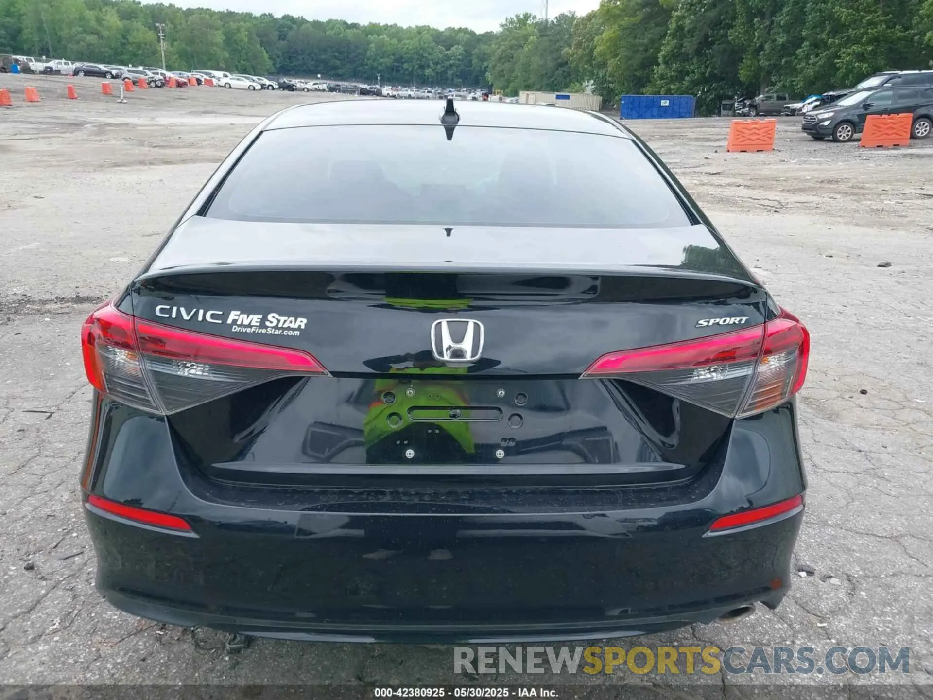 16 fotografías del automóvil dañado 2HGFE2F56NH524624 HONDA CIVIC 2022