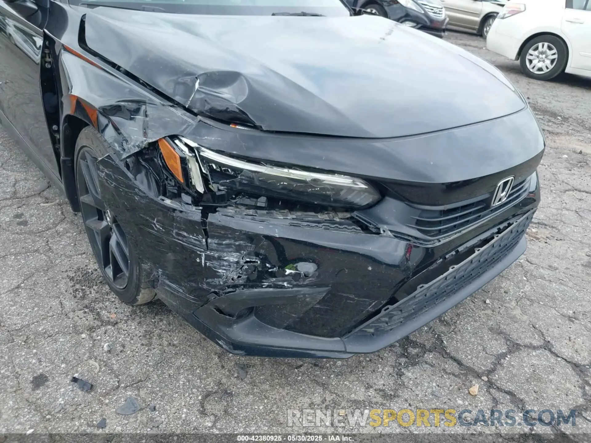 6 fotografías del automóvil dañado 2HGFE2F56NH524624 HONDA CIVIC 2022
