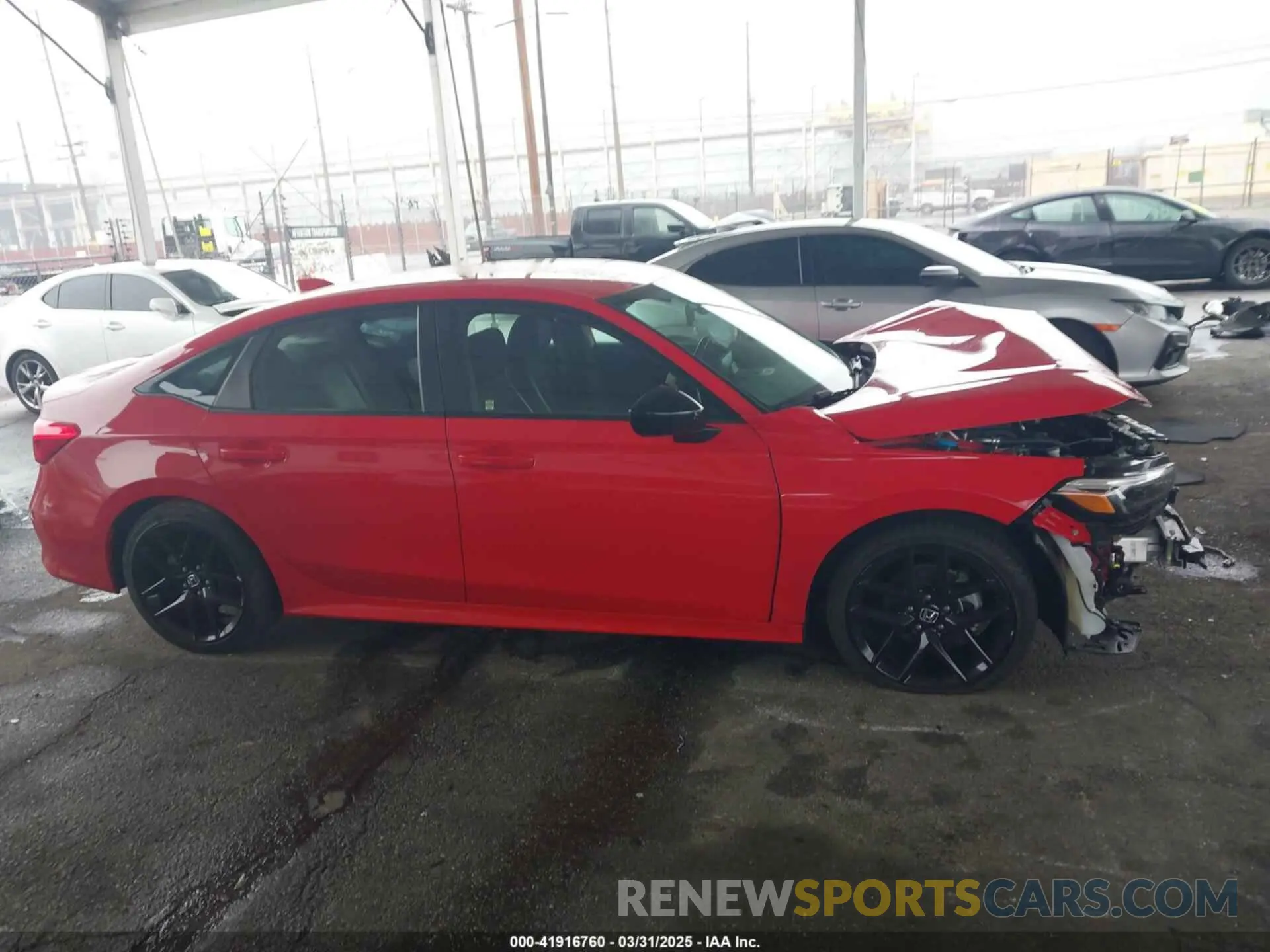 14 fotografías del automóvil dañado 2HGFE2F56NH528026 HONDA CIVIC 2022
