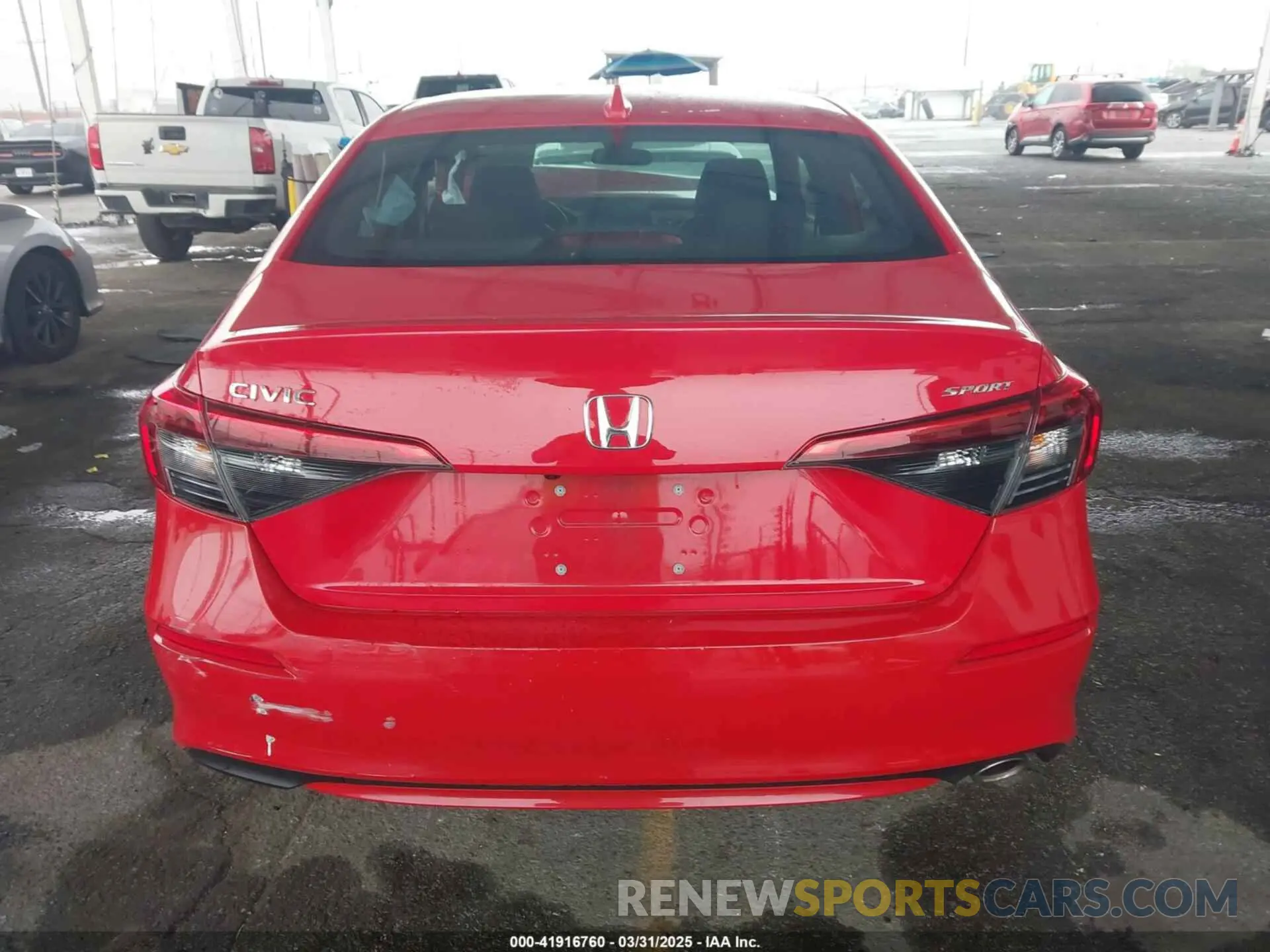 17 fotografías del automóvil dañado 2HGFE2F56NH528026 HONDA CIVIC 2022