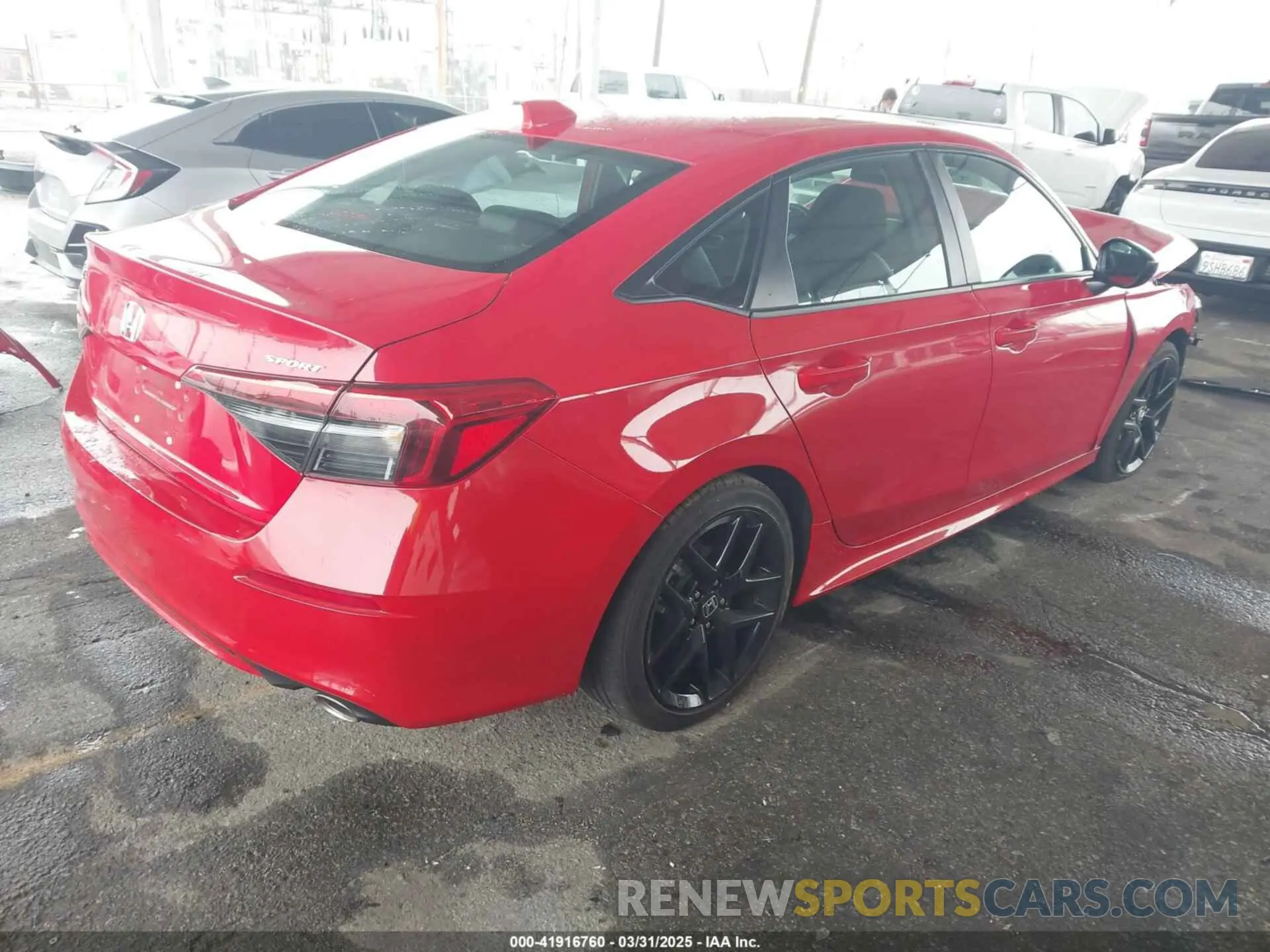4 fotografías del automóvil dañado 2HGFE2F56NH528026 HONDA CIVIC 2022