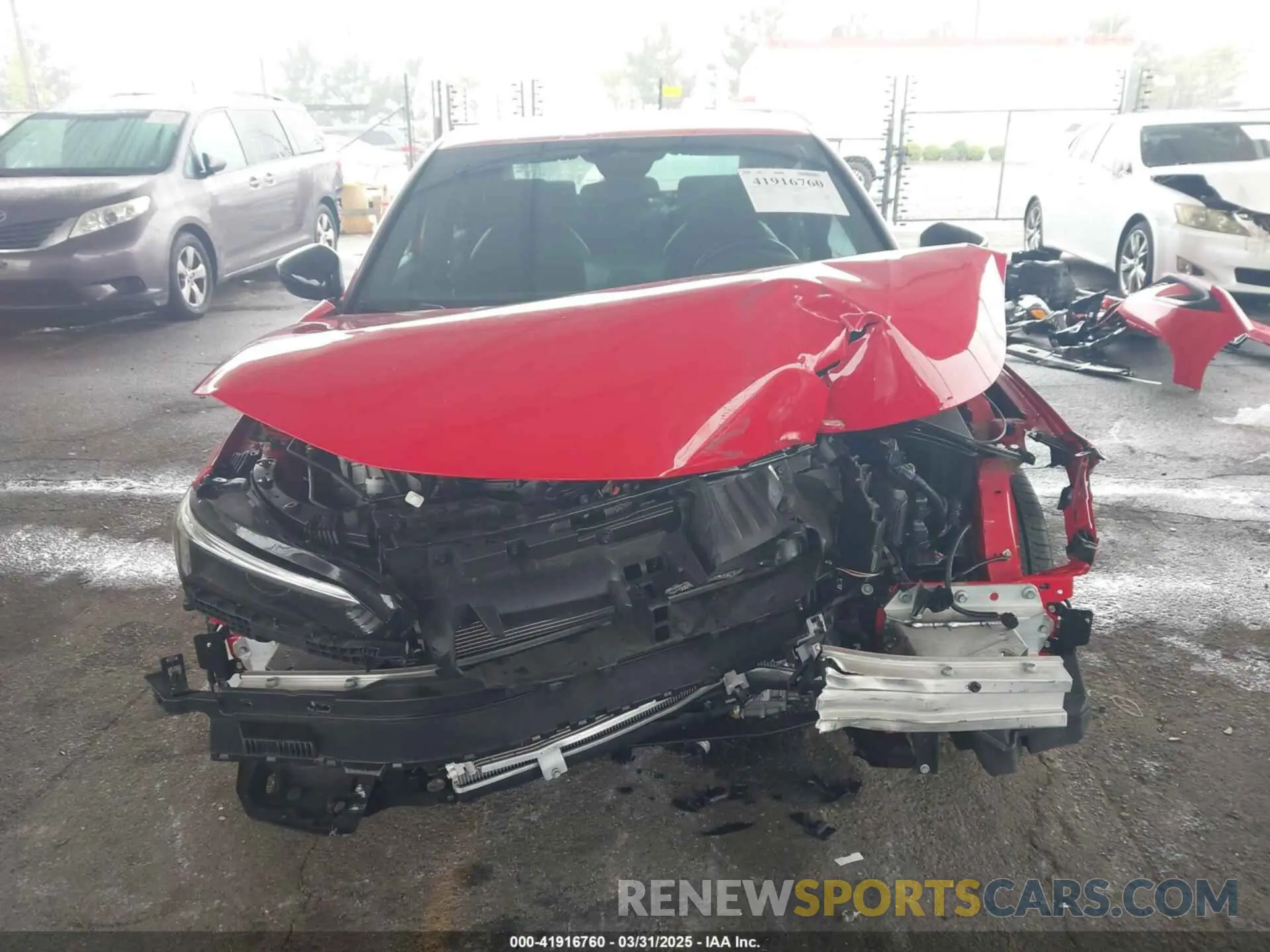 6 fotografías del automóvil dañado 2HGFE2F56NH528026 HONDA CIVIC 2022