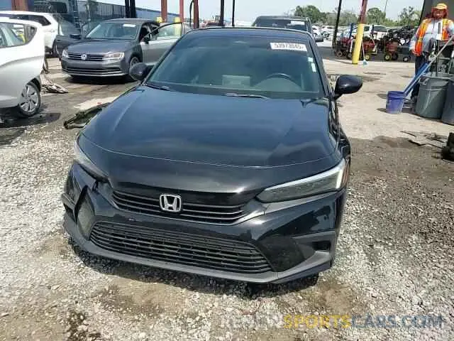 13 fotografías del automóvil dañado 2HGFE2F56NH535235 HONDA CIVIC 2022