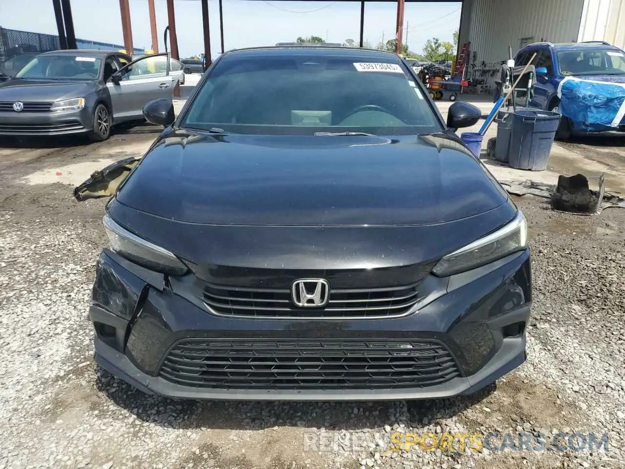 5 fotografías del automóvil dañado 2HGFE2F56NH535235 HONDA CIVIC 2022