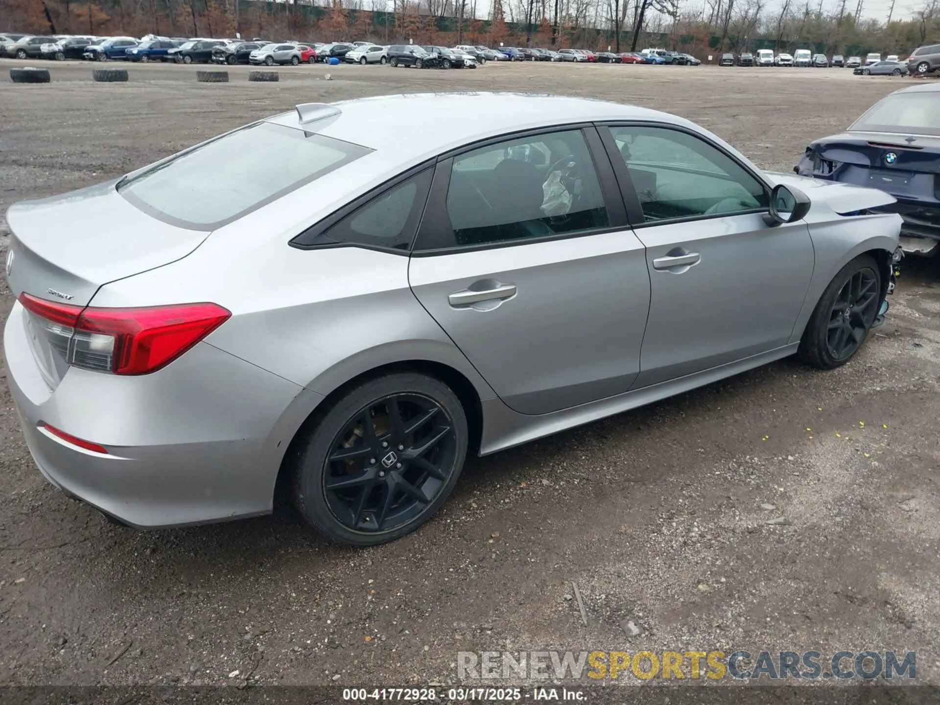 4 fotografías del automóvil dañado 2HGFE2F56NH537728 HONDA CIVIC 2022