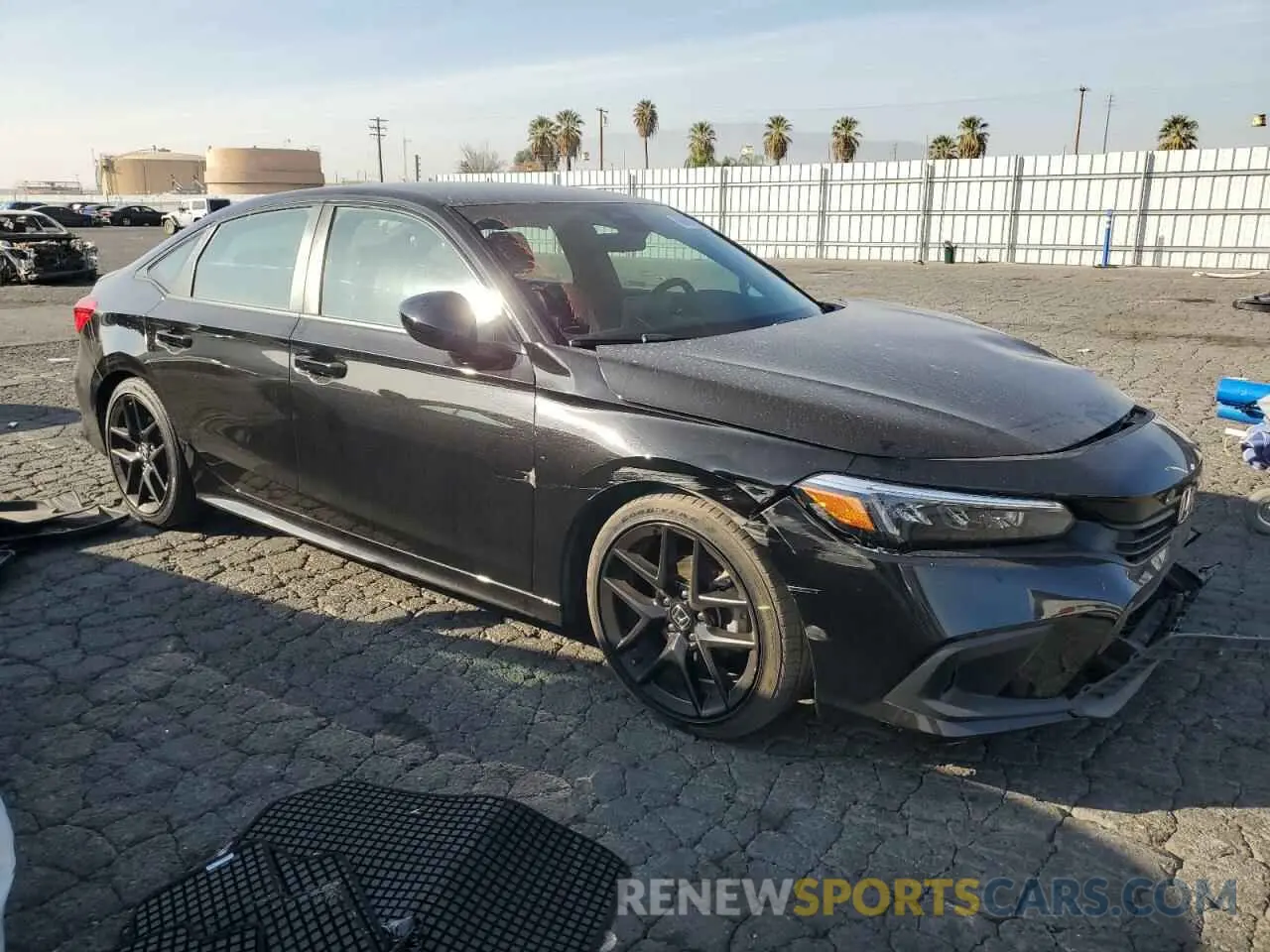 4 fotografías del automóvil dañado 2HGFE2F56NH551337 HONDA CIVIC 2022