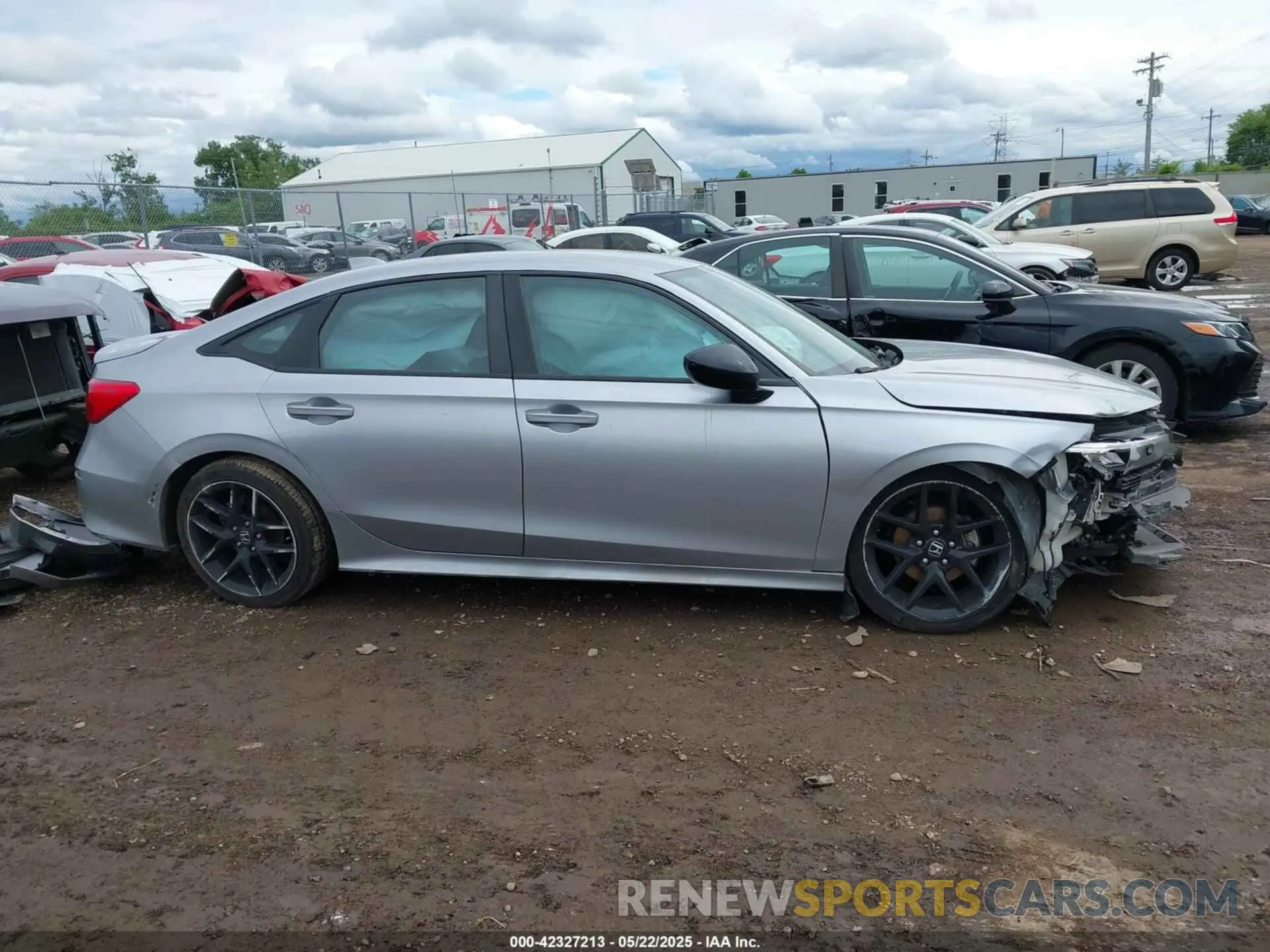 13 fotografías del automóvil dañado 2HGFE2F56NH567702 HONDA CIVIC 2022