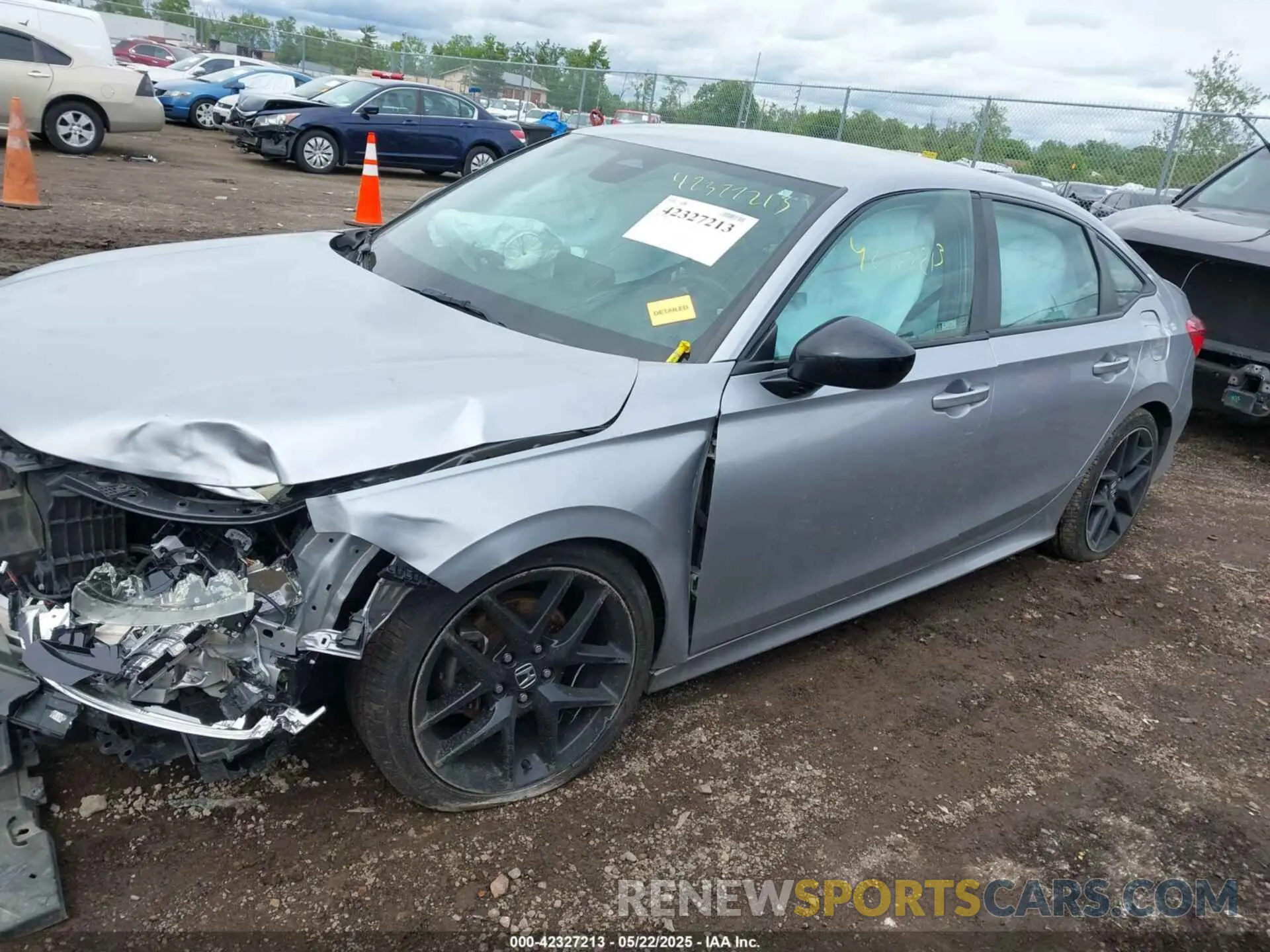 14 fotografías del automóvil dañado 2HGFE2F56NH567702 HONDA CIVIC 2022