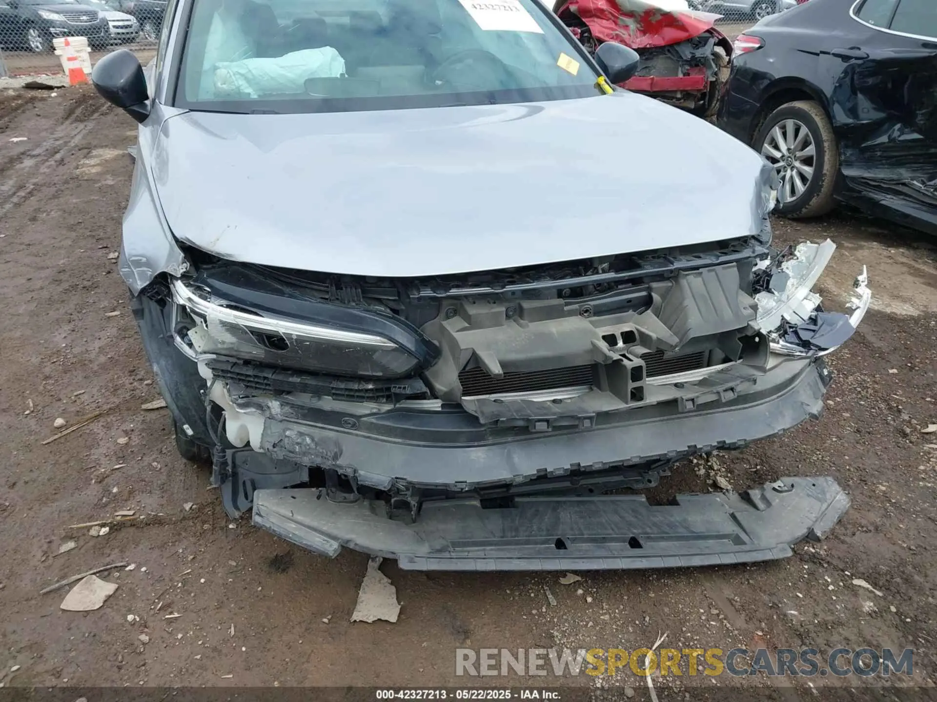 6 fotografías del automóvil dañado 2HGFE2F56NH567702 HONDA CIVIC 2022