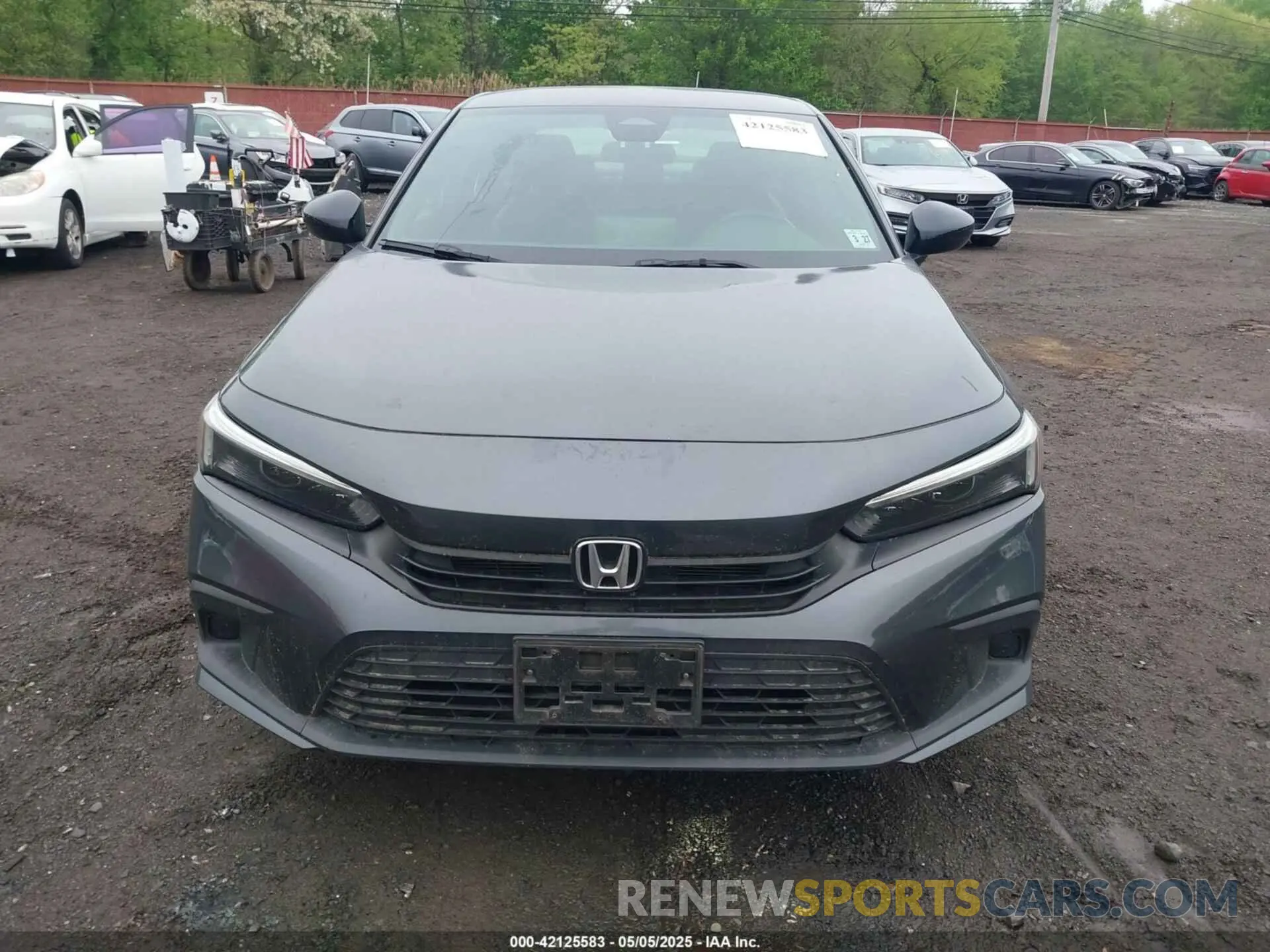 12 fotografías del automóvil dañado 2HGFE2F56NH570924 HONDA CIVIC 2022