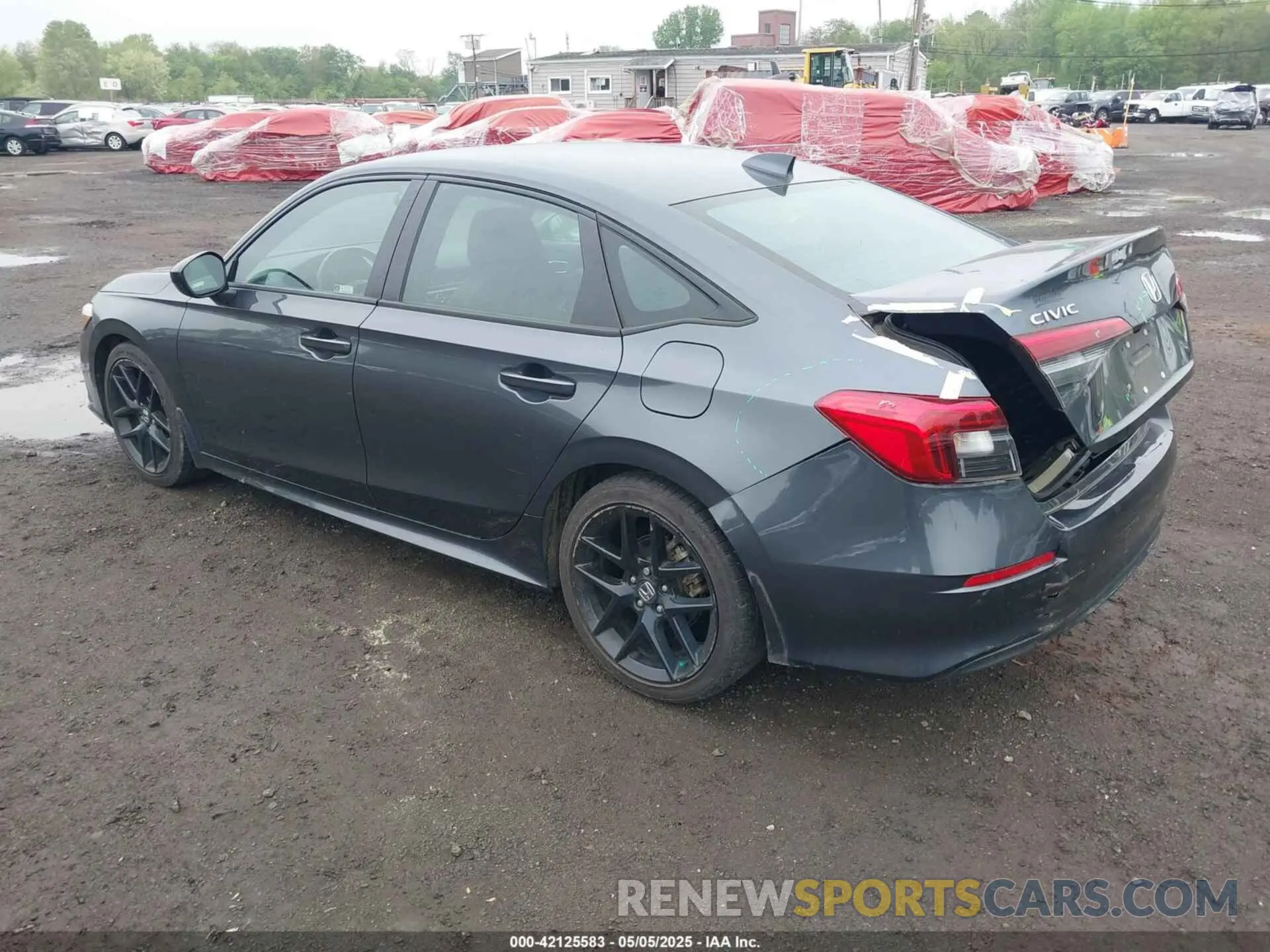 3 fotografías del automóvil dañado 2HGFE2F56NH570924 HONDA CIVIC 2022