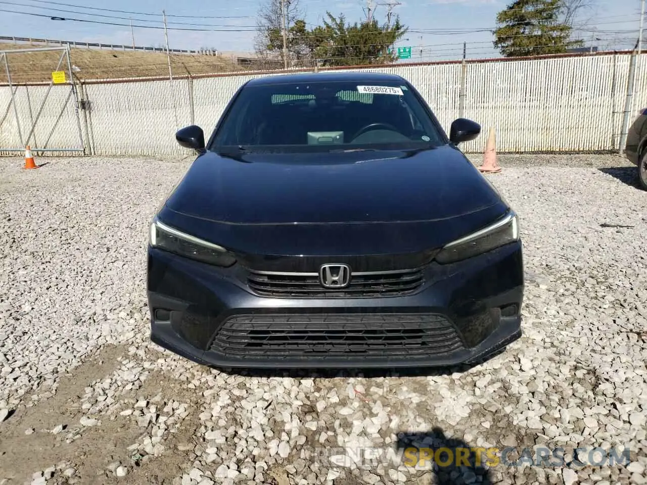 5 fotografías del automóvil dañado 2HGFE2F56NH573595 HONDA CIVIC 2022