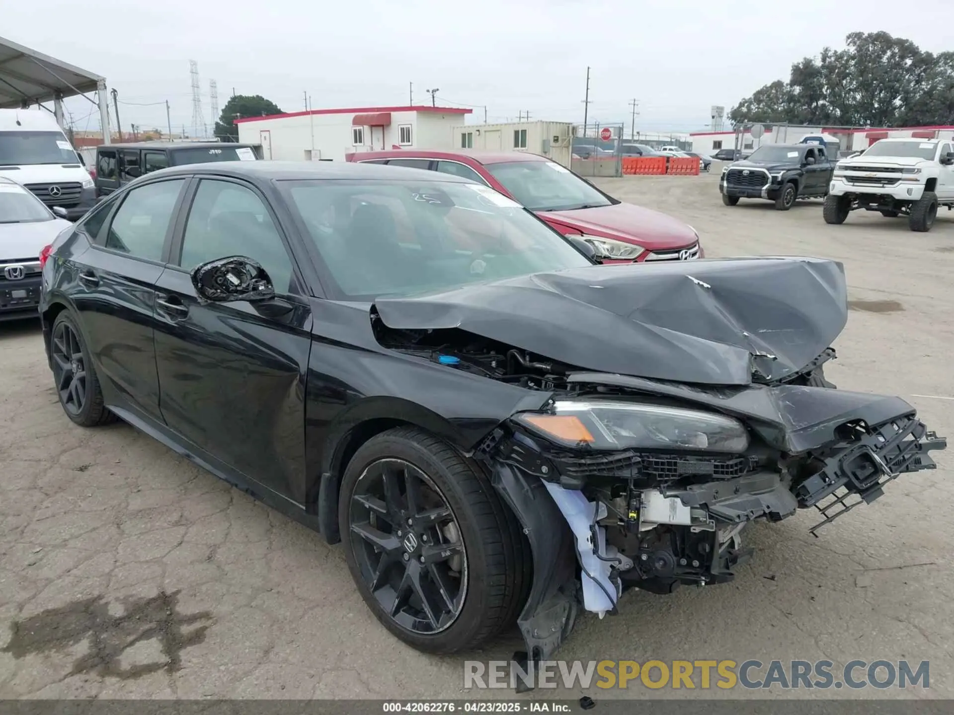 1 fotografías del automóvil dañado 2HGFE2F56NH577291 HONDA CIVIC 2022