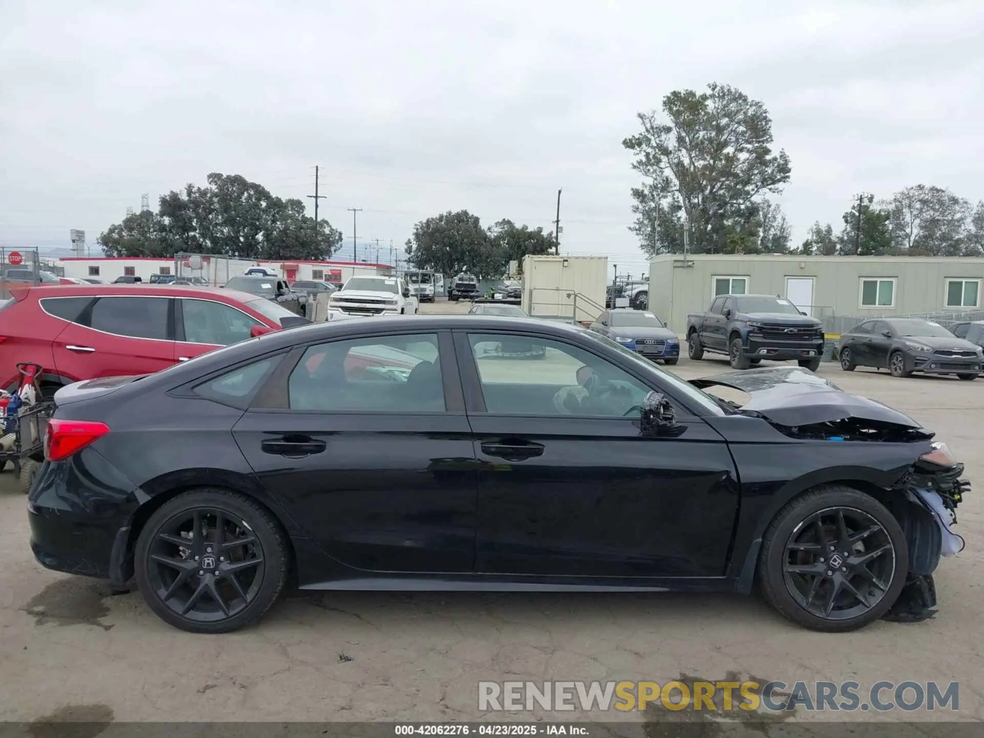 13 fotografías del automóvil dañado 2HGFE2F56NH577291 HONDA CIVIC 2022