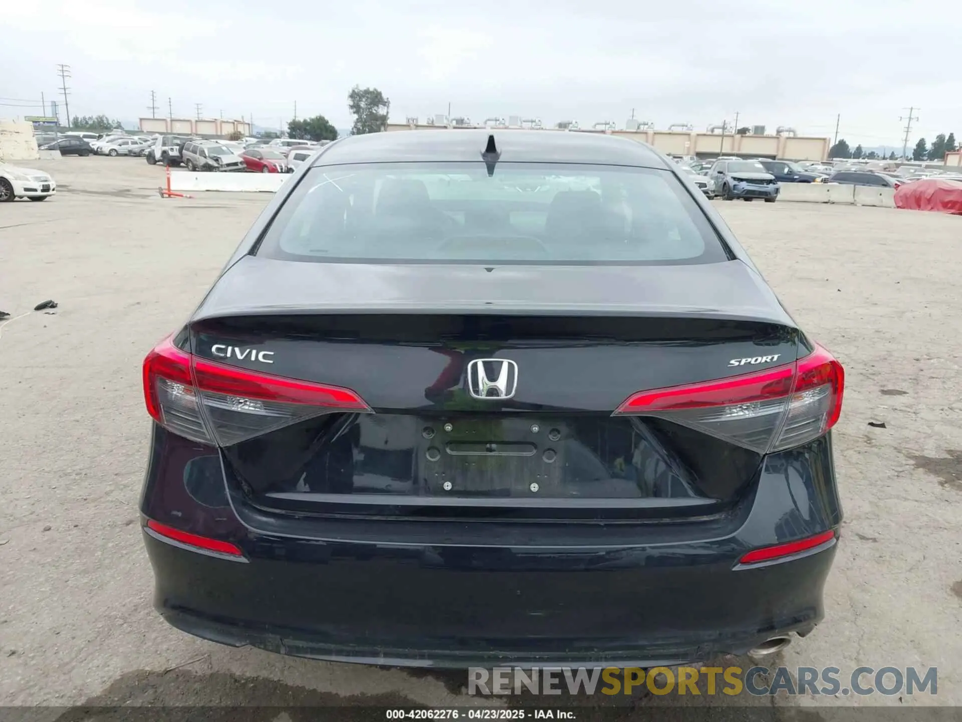 16 fotografías del automóvil dañado 2HGFE2F56NH577291 HONDA CIVIC 2022