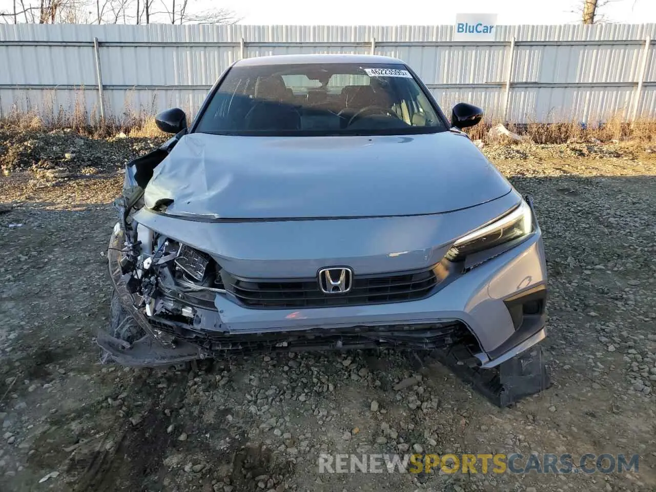 5 fotografías del automóvil dañado 2HGFE2F56NH586086 HONDA CIVIC 2022