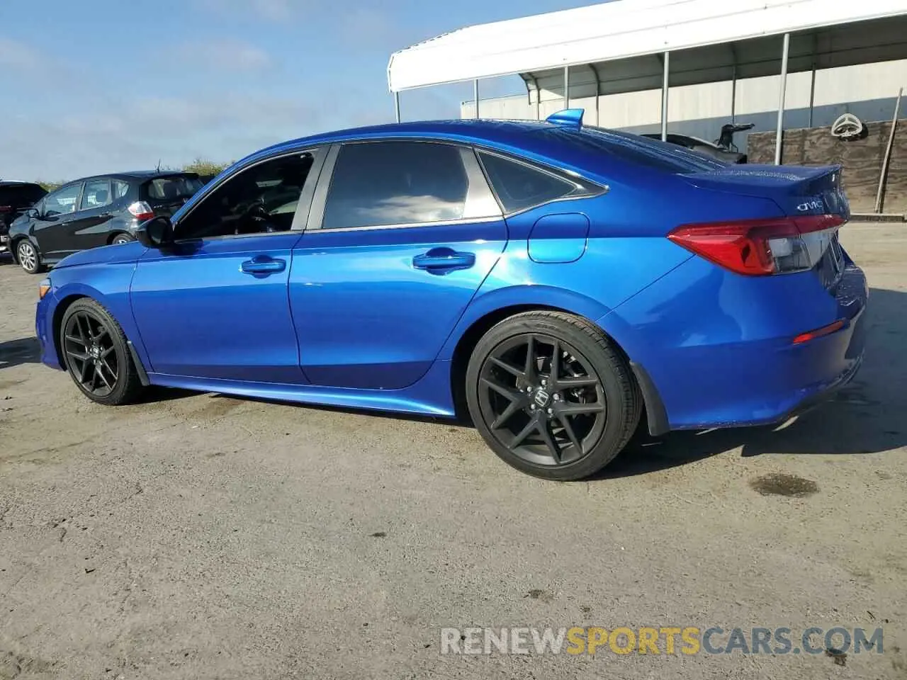 2 fotografías del automóvil dañado 2HGFE2F56NH588159 HONDA CIVIC 2022