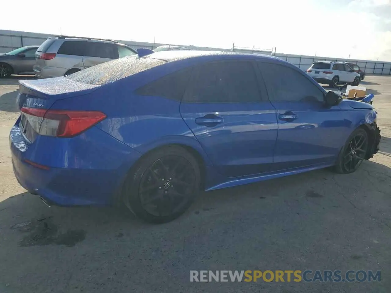 3 fotografías del automóvil dañado 2HGFE2F56NH588159 HONDA CIVIC 2022