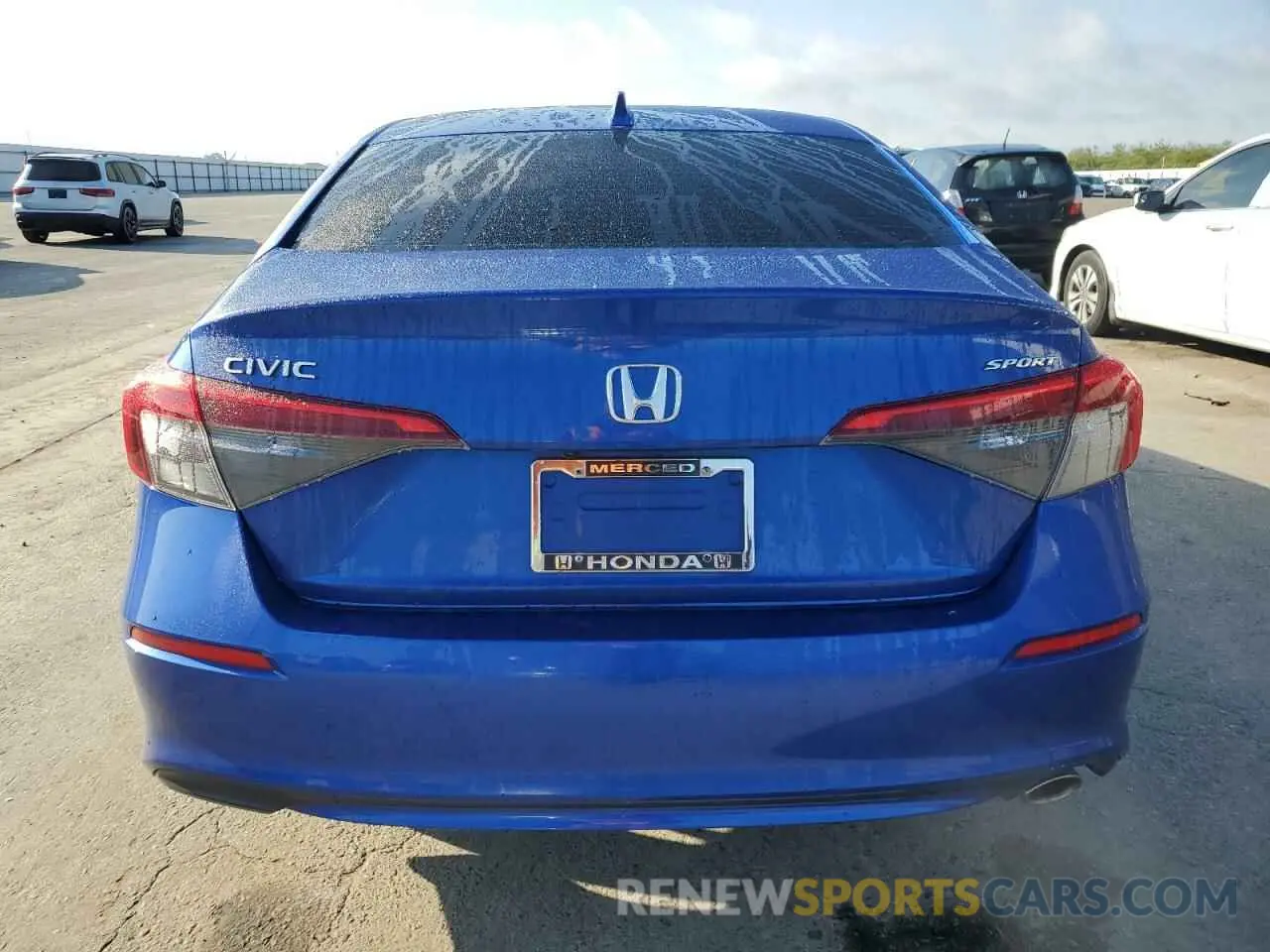 6 fotografías del automóvil dañado 2HGFE2F56NH588159 HONDA CIVIC 2022