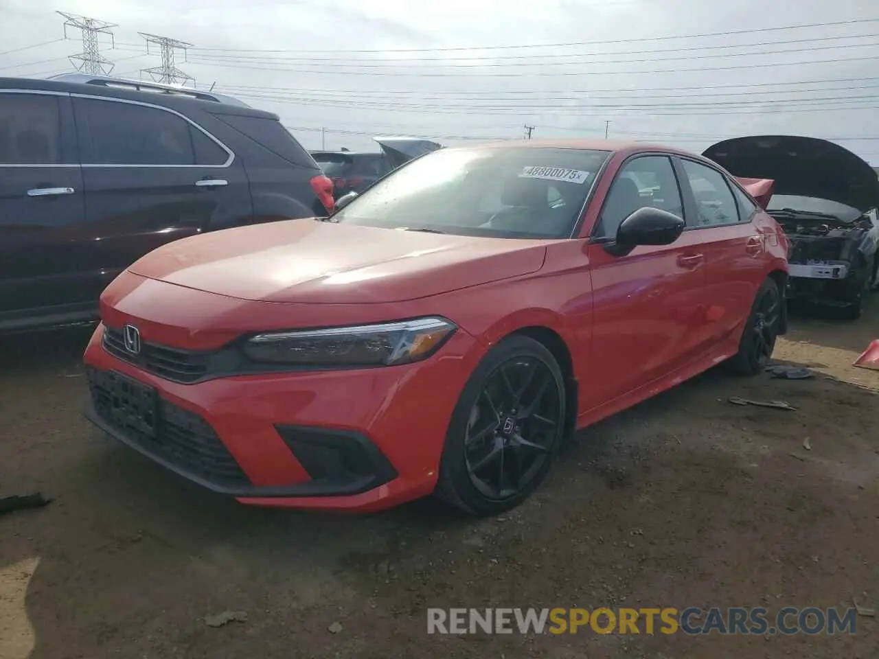 1 fotografías del automóvil dañado 2HGFE2F56NH591031 HONDA CIVIC 2022