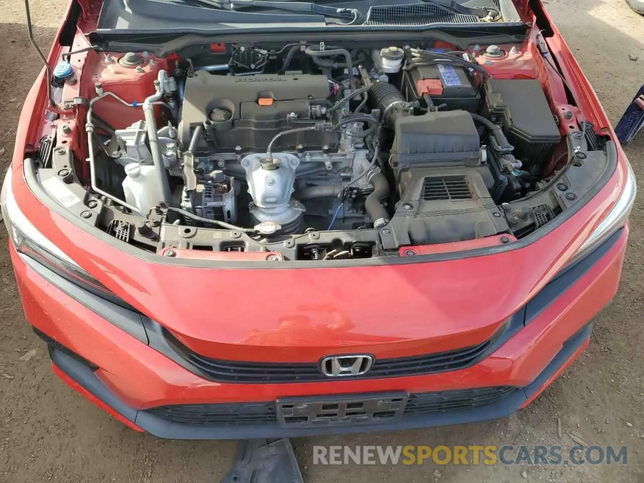 11 fotografías del automóvil dañado 2HGFE2F56NH591031 HONDA CIVIC 2022