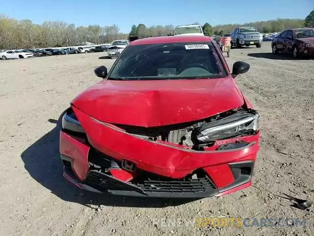 10 fotografías del automóvil dañado 2HGFE2F56NH598822 HONDA CIVIC 2022