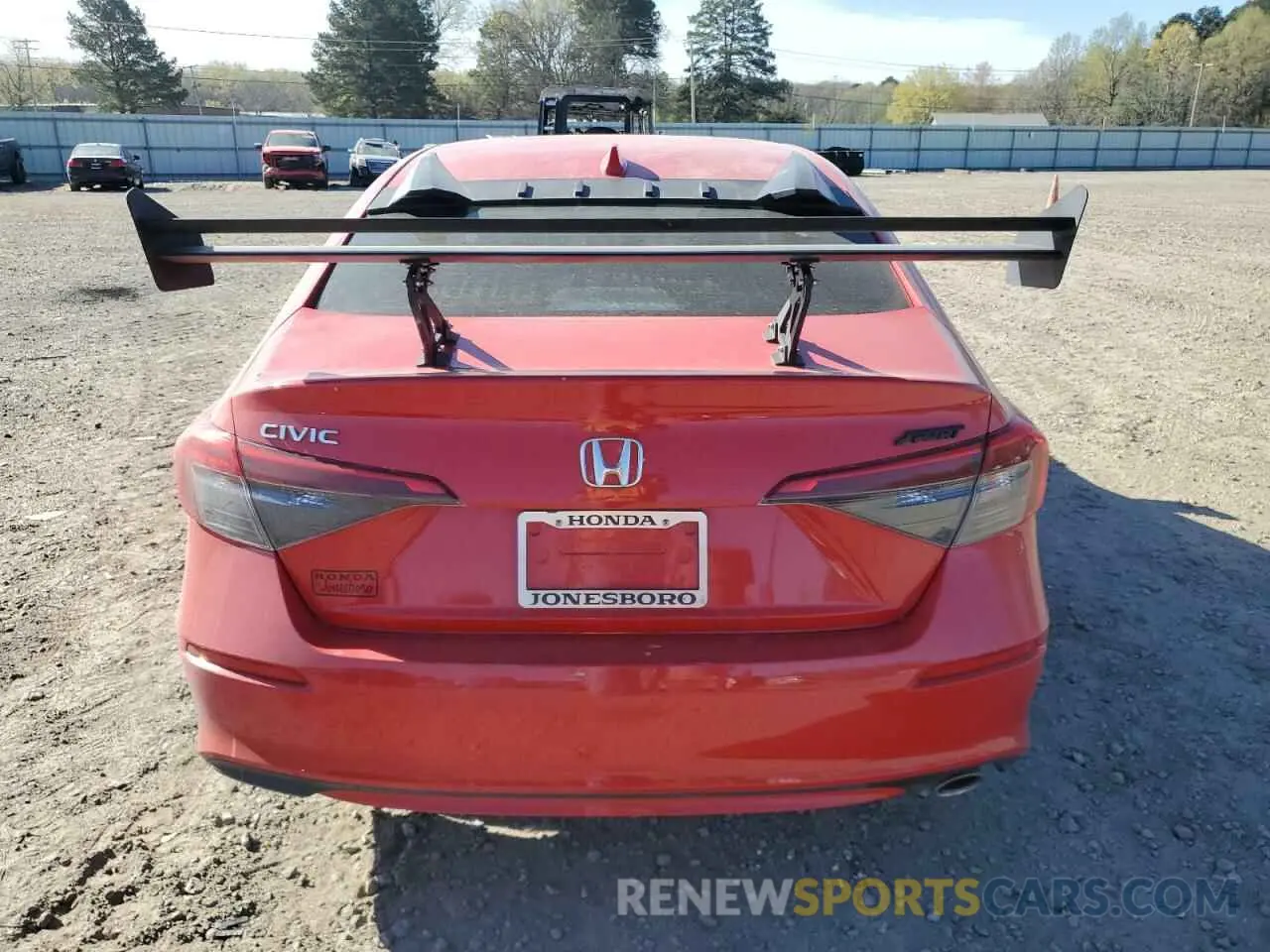 6 fotografías del automóvil dañado 2HGFE2F56NH598822 HONDA CIVIC 2022