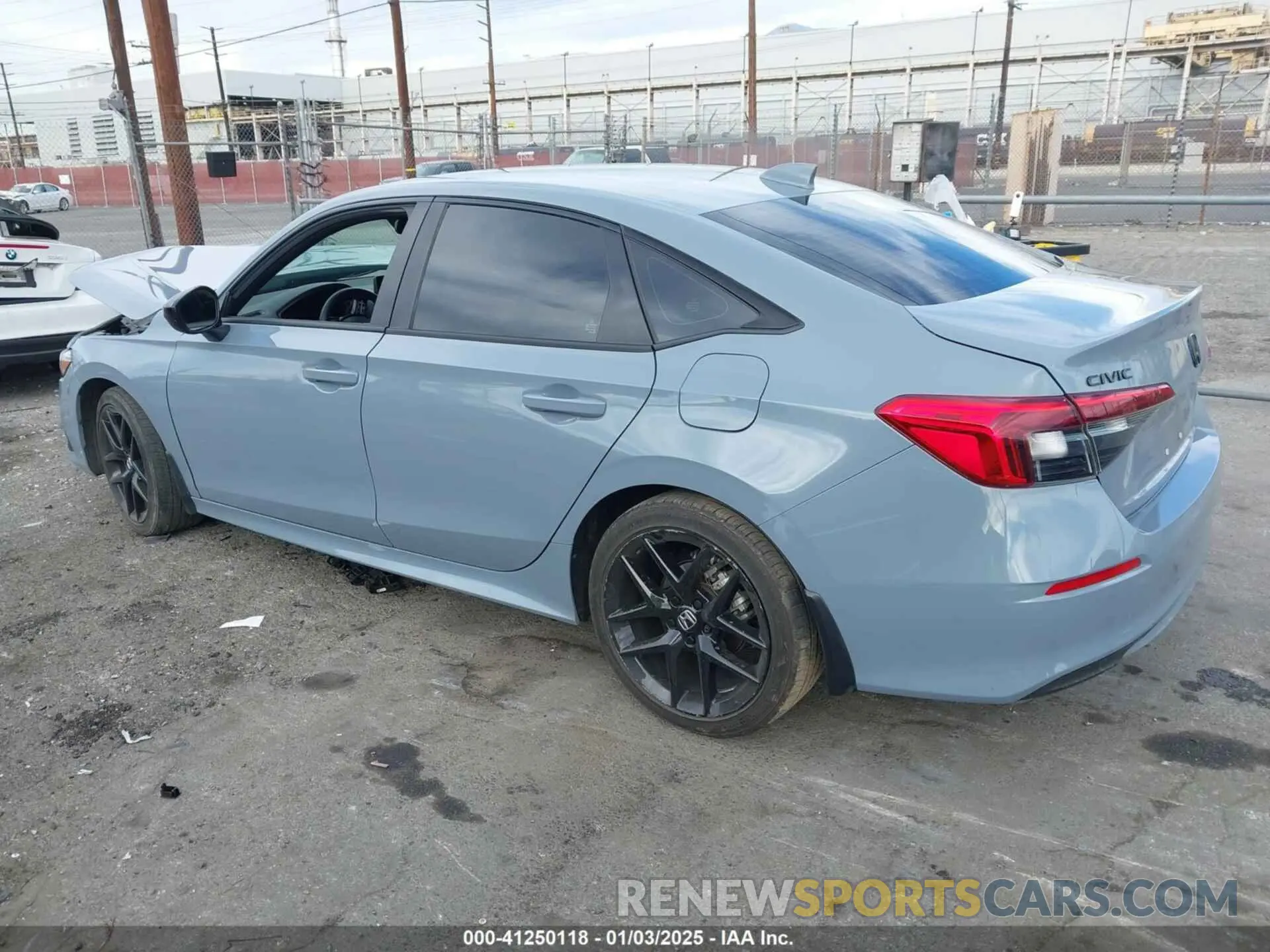 3 fotografías del automóvil dañado 2HGFE2F56NH604442 HONDA CIVIC 2022