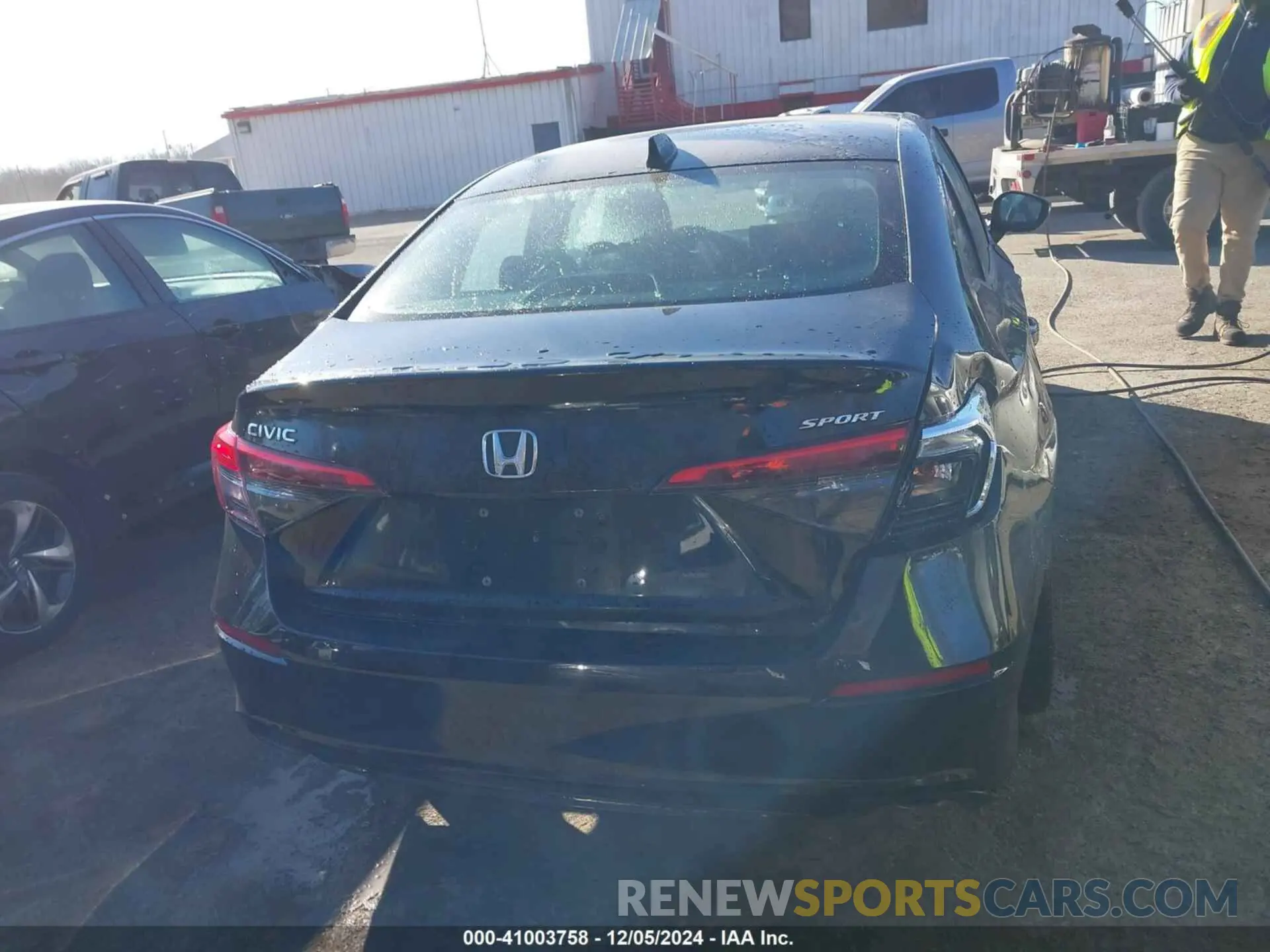 16 fotografías del automóvil dañado 2HGFE2F57NH567045 HONDA CIVIC 2022