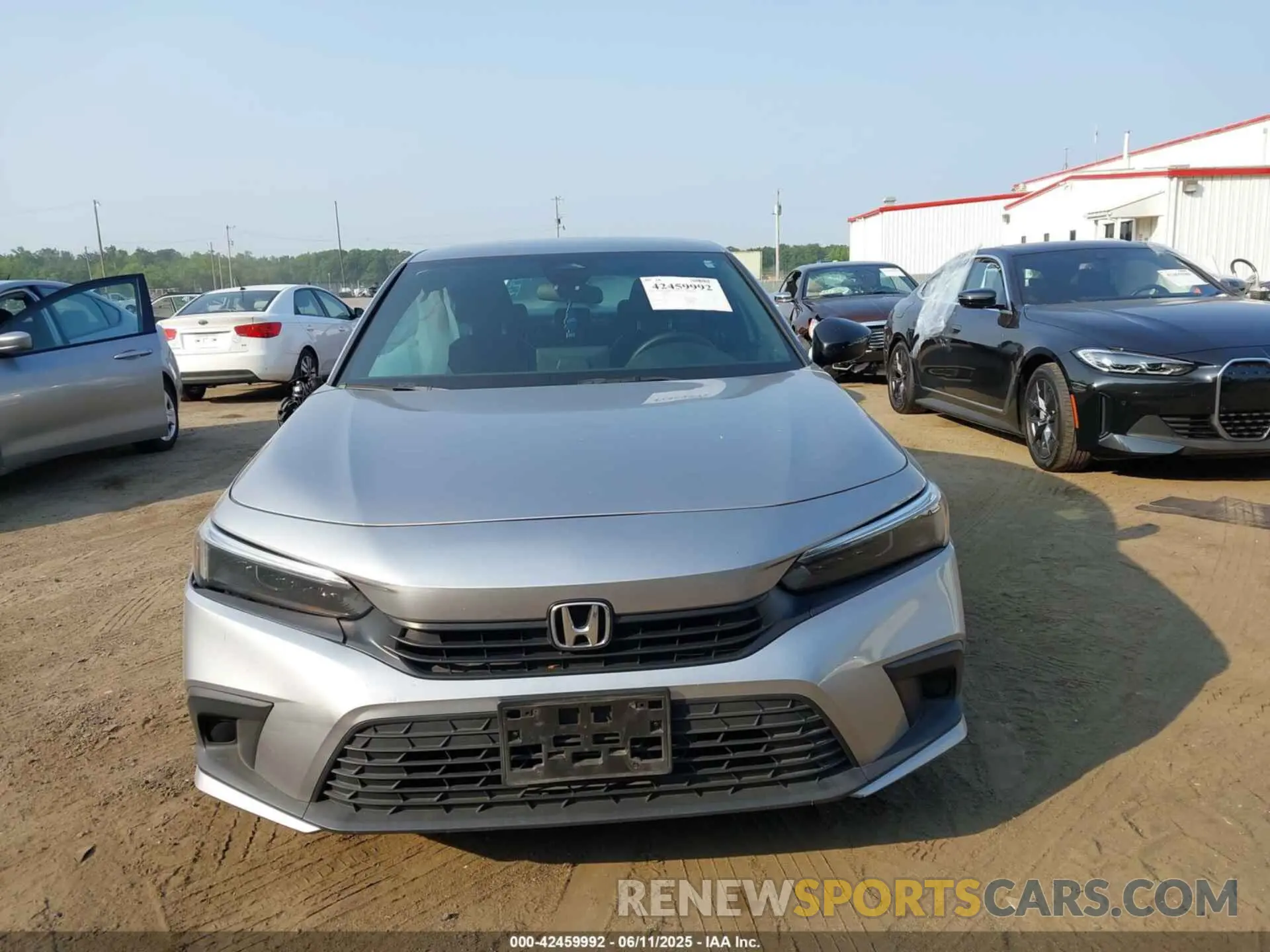 12 fotografías del automóvil dañado 2HGFE2F57NH582953 HONDA CIVIC 2022
