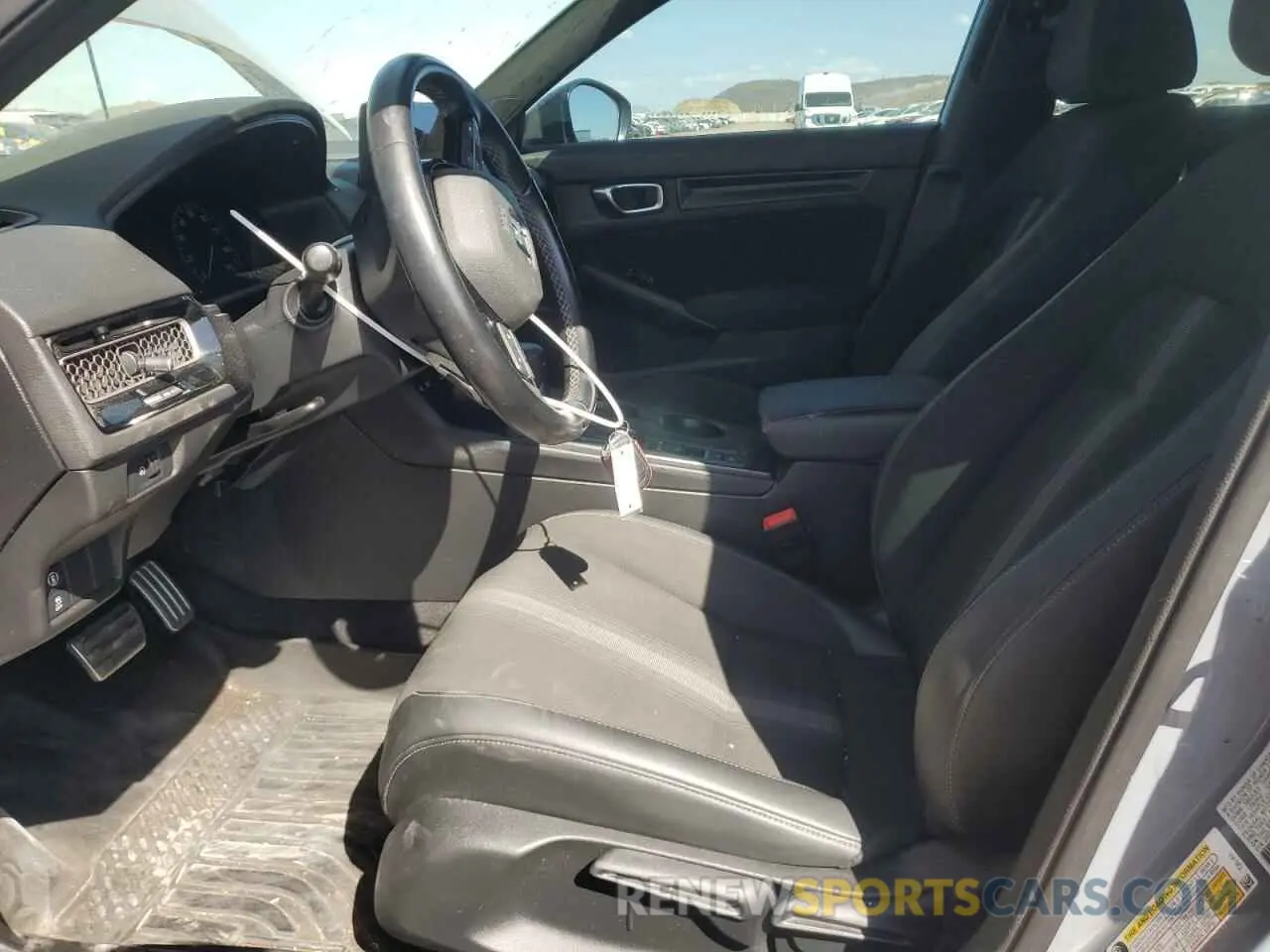 7 fotografías del automóvil dañado 2HGFE2F57NH592950 HONDA CIVIC 2022