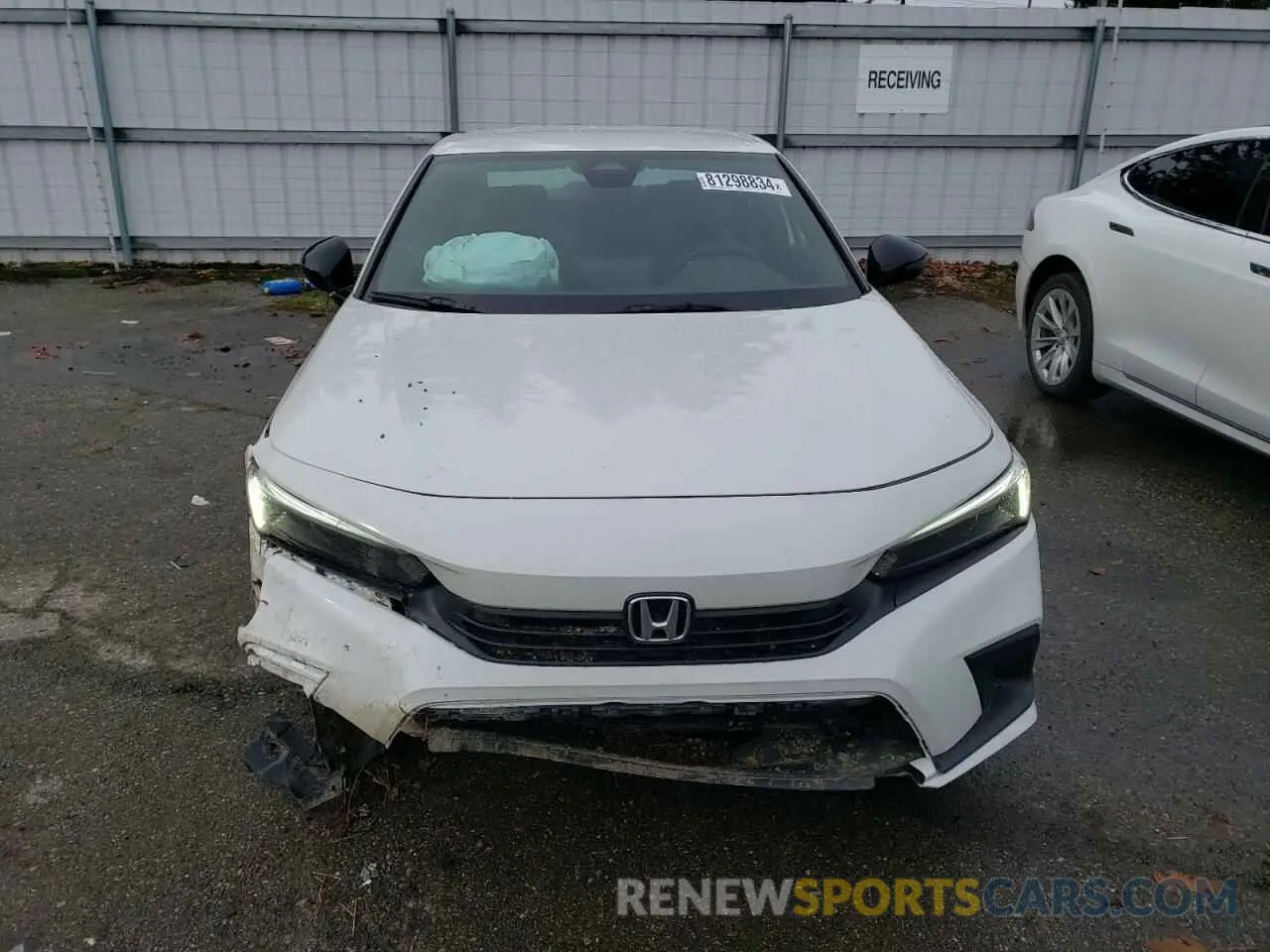 5 fotografías del automóvil dañado 2HGFE2F57NH602568 HONDA CIVIC 2022