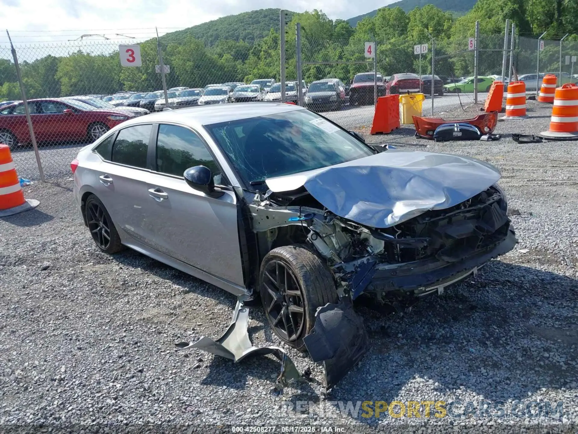1 fotografías del automóvil dañado 2HGFE2F57NH607141 HONDA CIVIC 2022