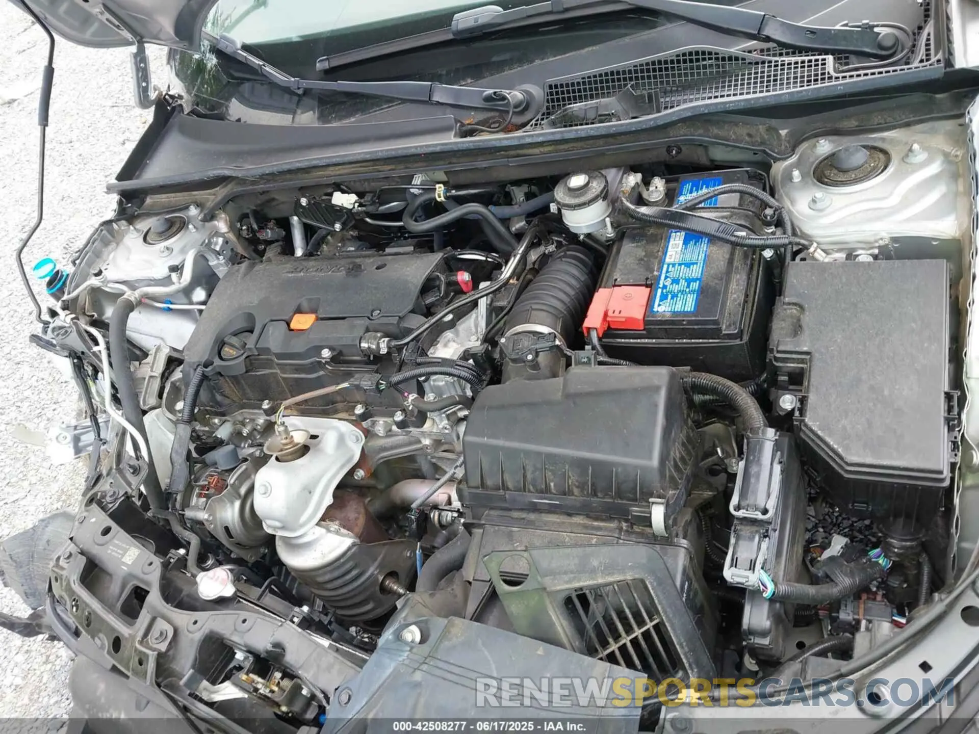 10 fotografías del automóvil dañado 2HGFE2F57NH607141 HONDA CIVIC 2022