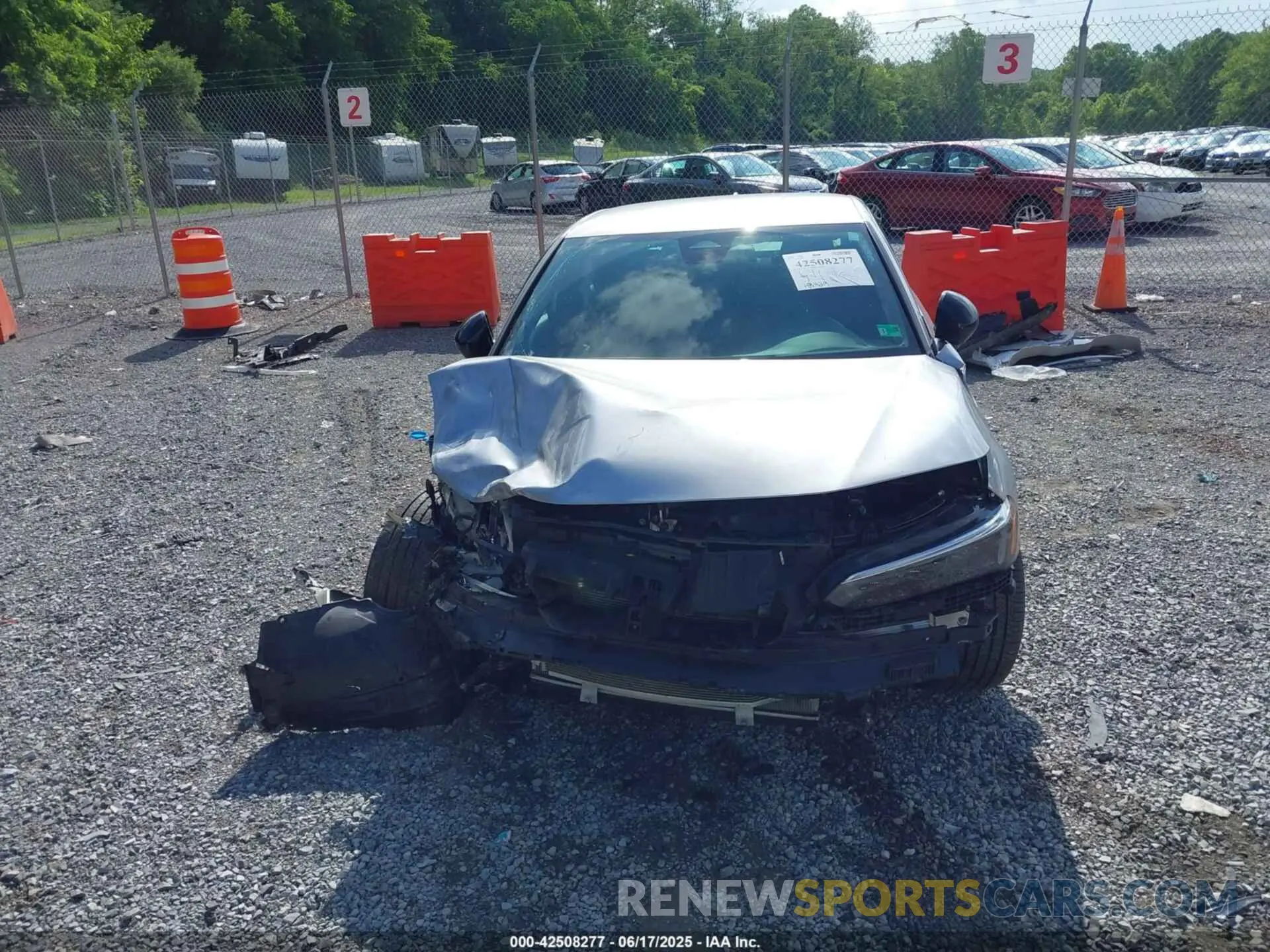 12 fotografías del automóvil dañado 2HGFE2F57NH607141 HONDA CIVIC 2022